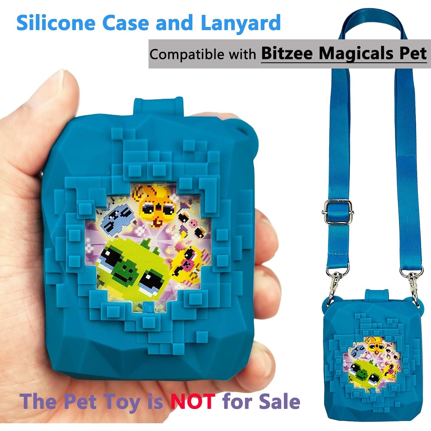 Funda de Silicona JCHPINE para Bitzee Magicals Azul