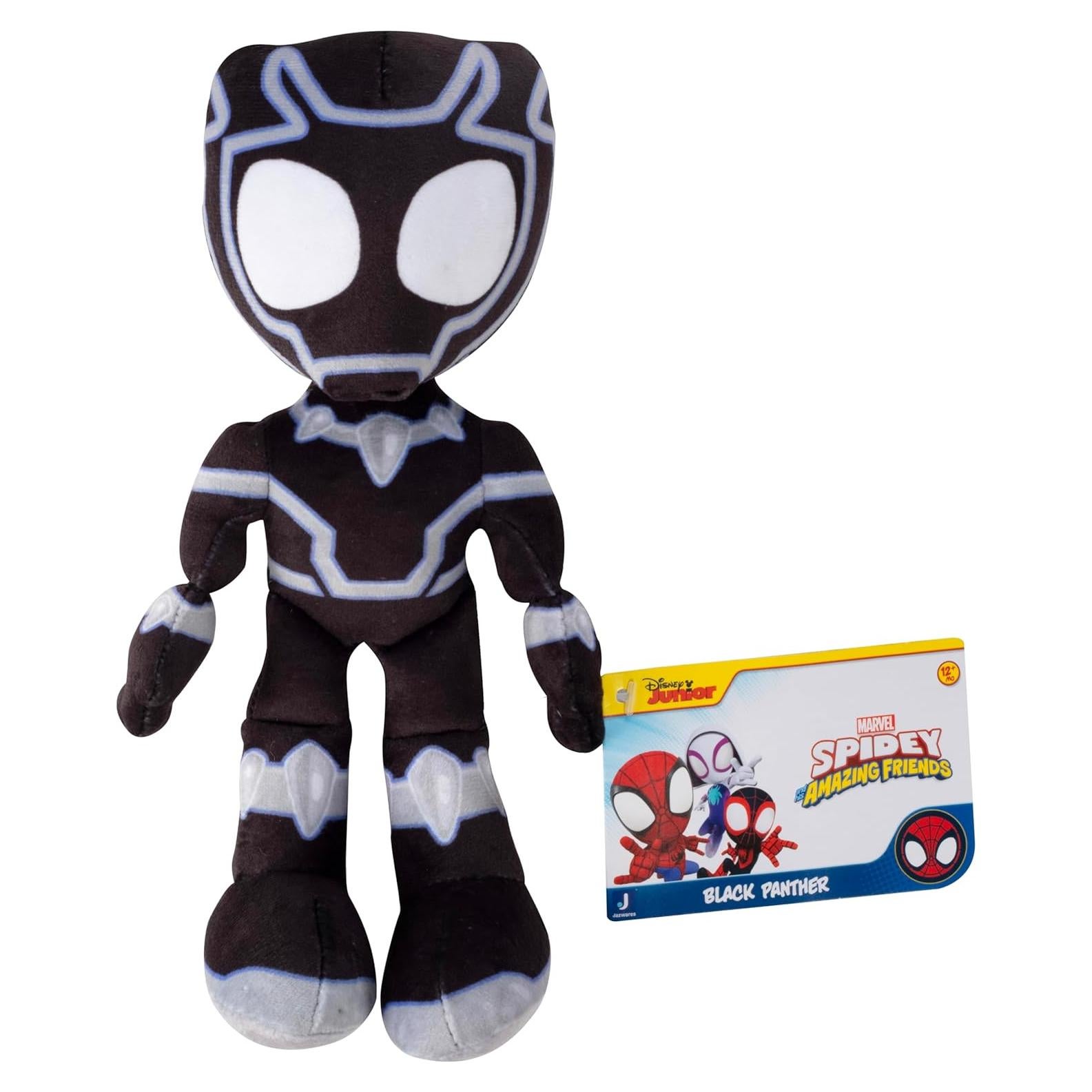 Peluche Pantera Negra Marvel 20cm - Spidey y Sus Amigos