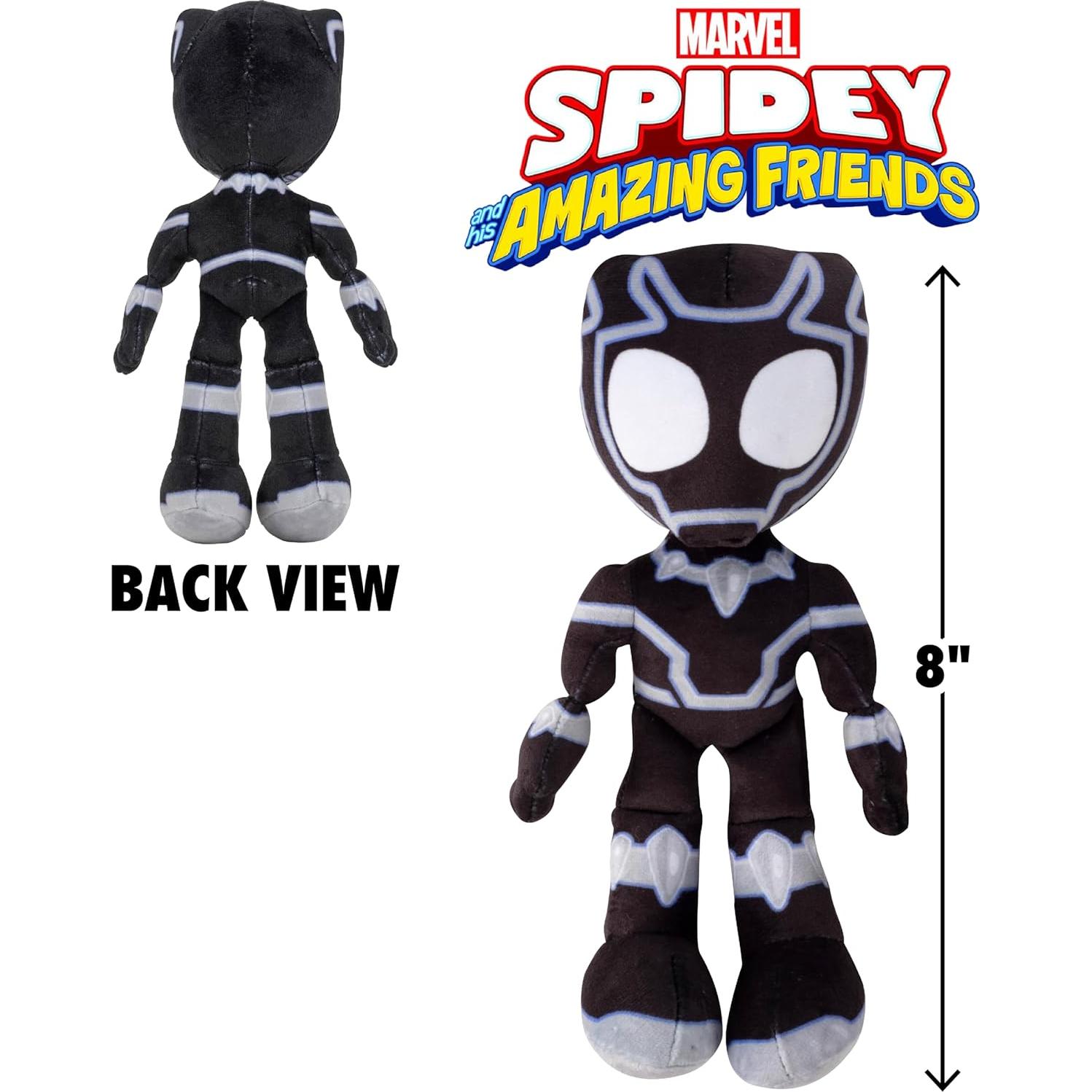 Peluche Pantera Negra Marvel 20cm - Spidey y Sus Amigos