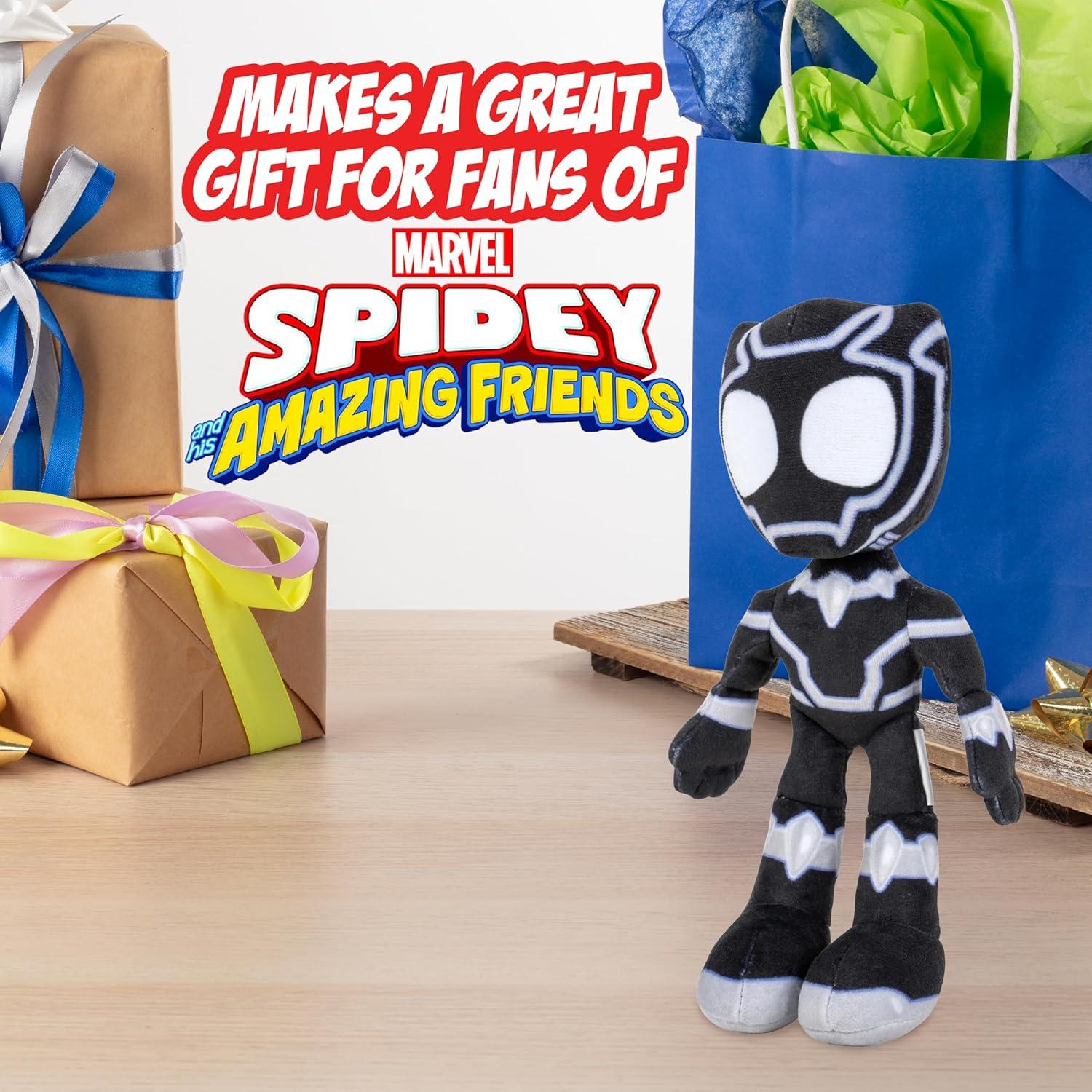 Peluche Pantera Negra Marvel 20cm - Spidey y Sus Amigos