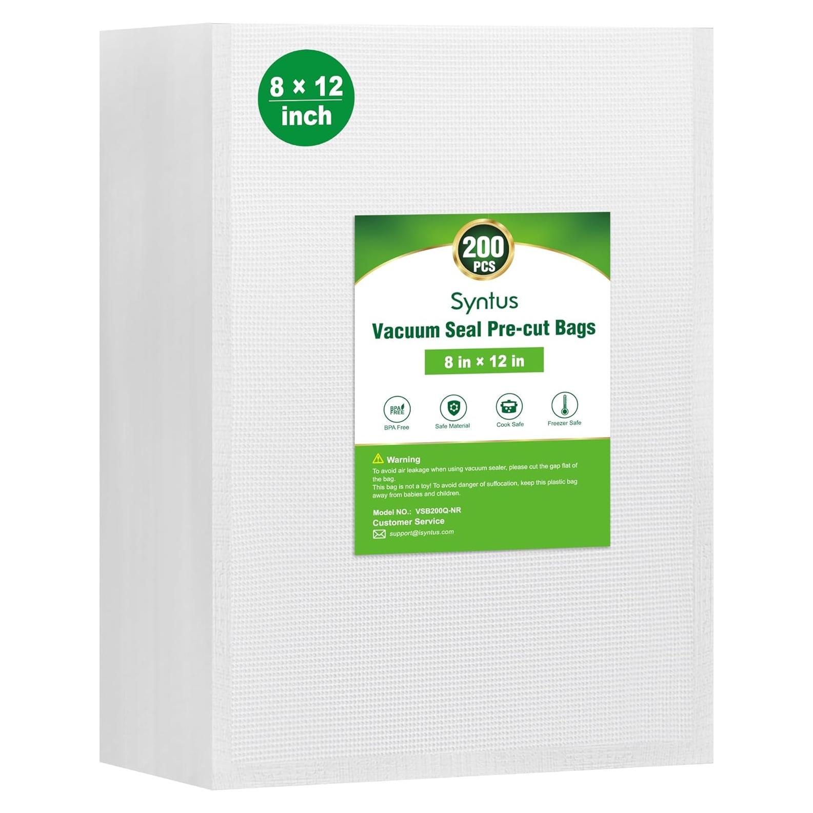 Bolsas de Sellado al Vacío Syntus 200 Unidades 20x30 cm