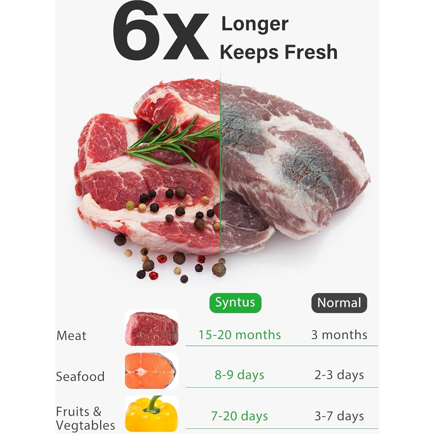 Bolsas de Sellado al Vacío Syntus 200 Unidades 20x30 cm