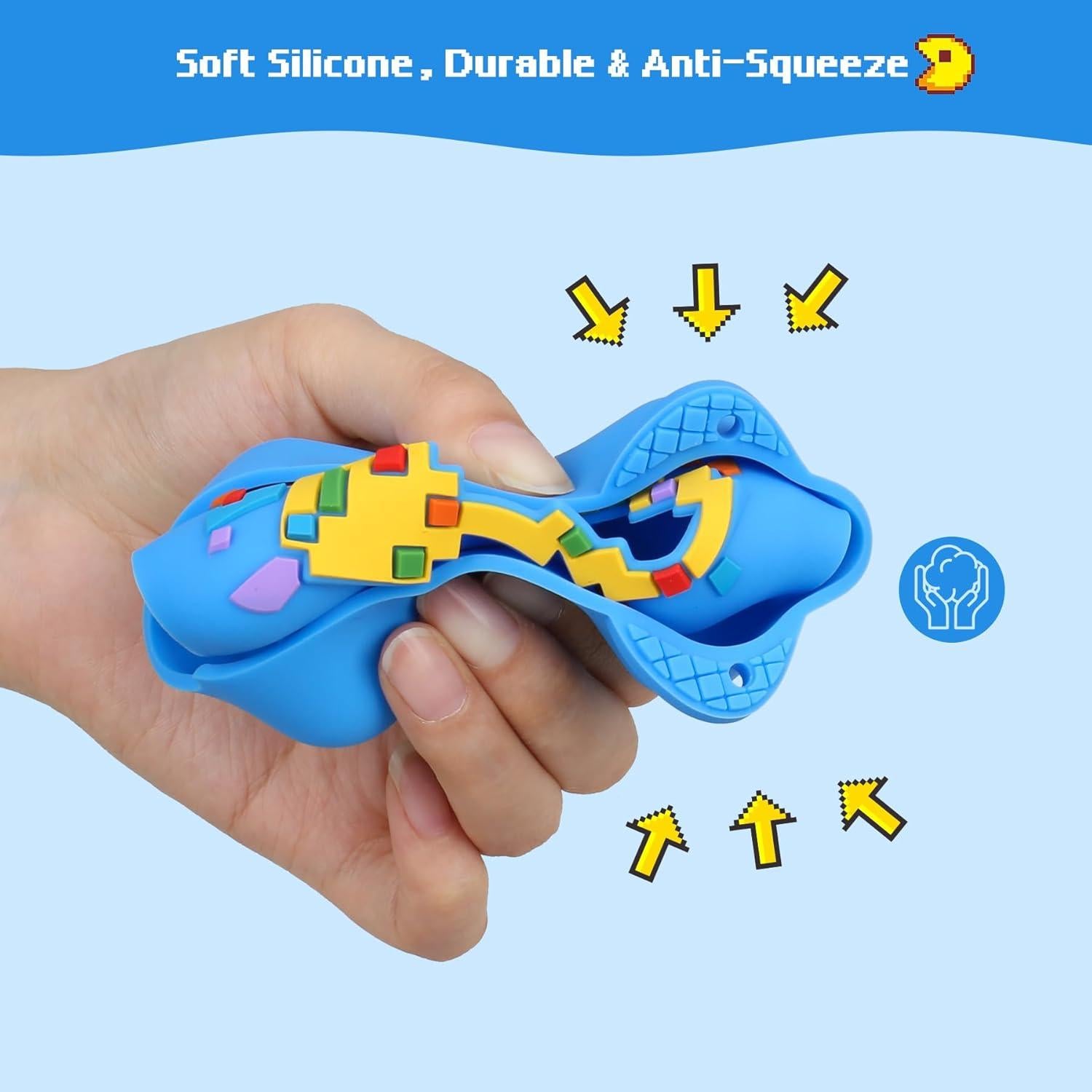 Funda de Silicona BOVKE para Juguete Bitzee Disney Azul