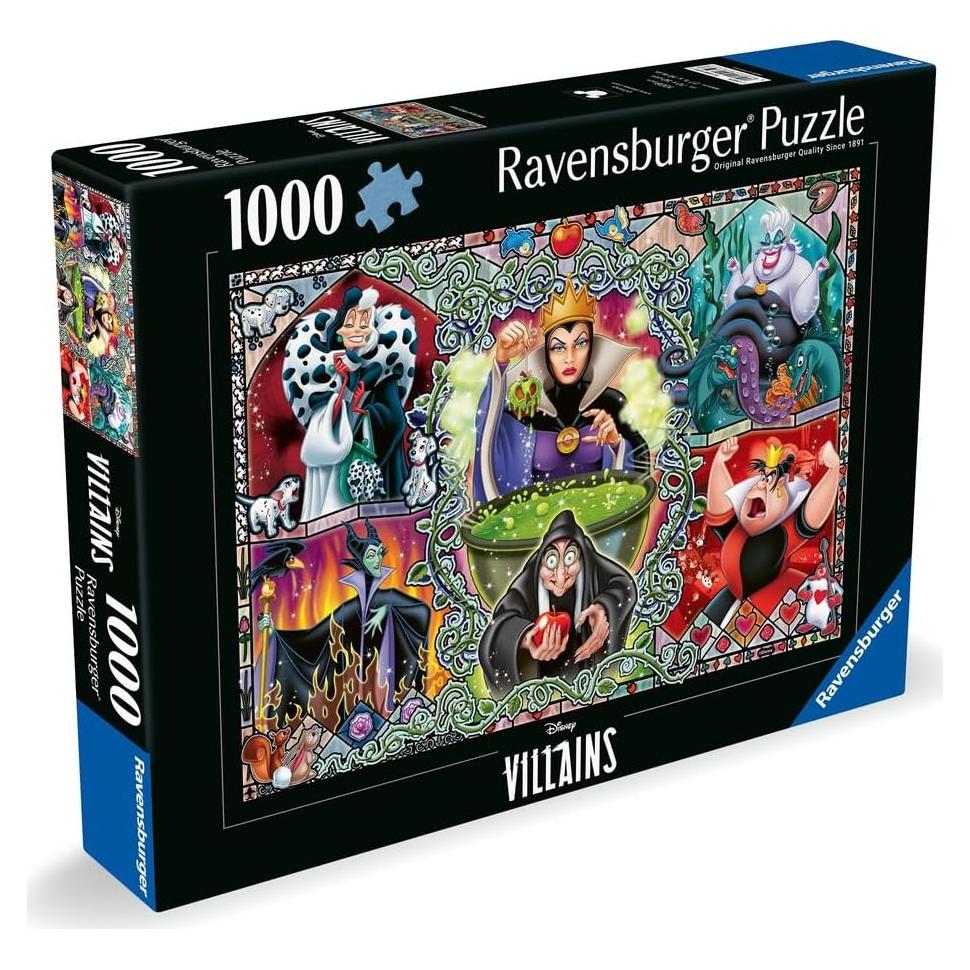 Rompecabezas Ravensburger 1000 Piezas Disney Villanos 70x50cm