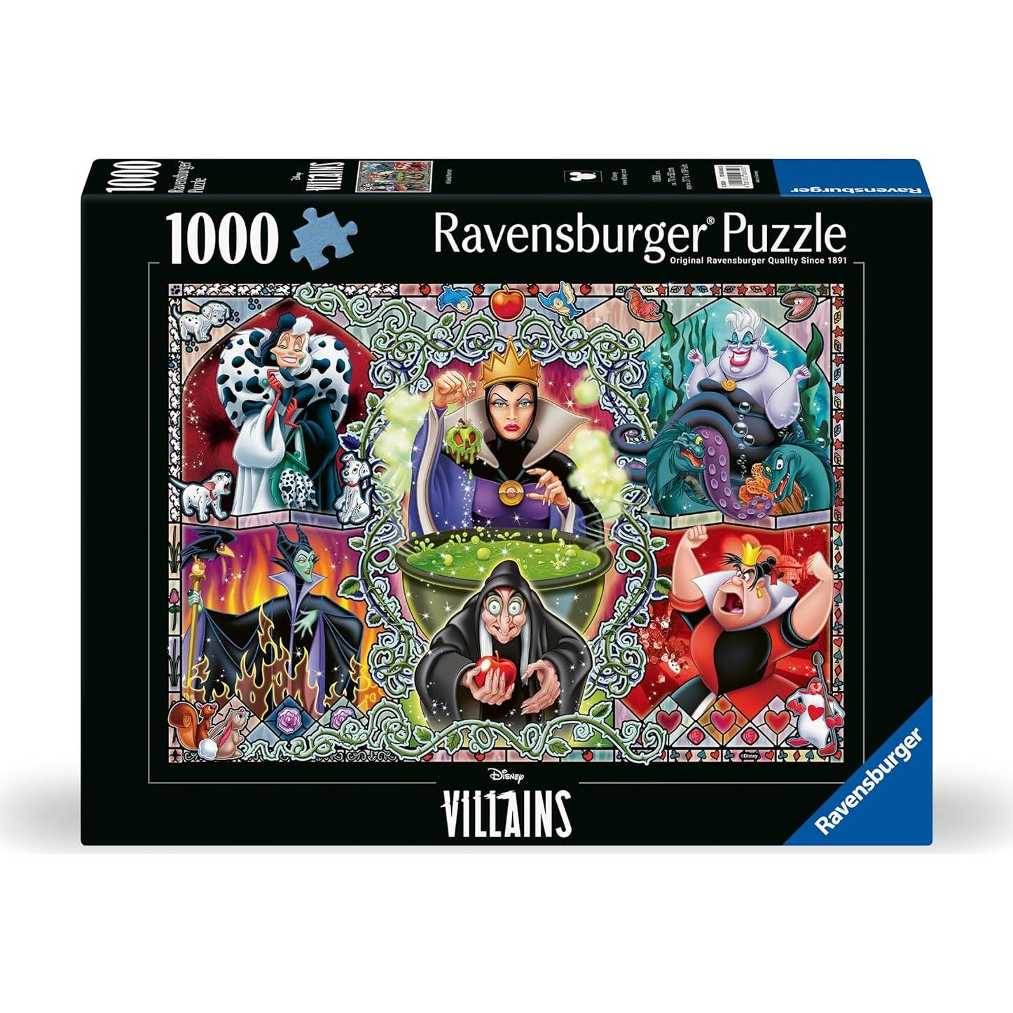 Rompecabezas Ravensburger 1000 Piezas Disney Villanos 70x50cm