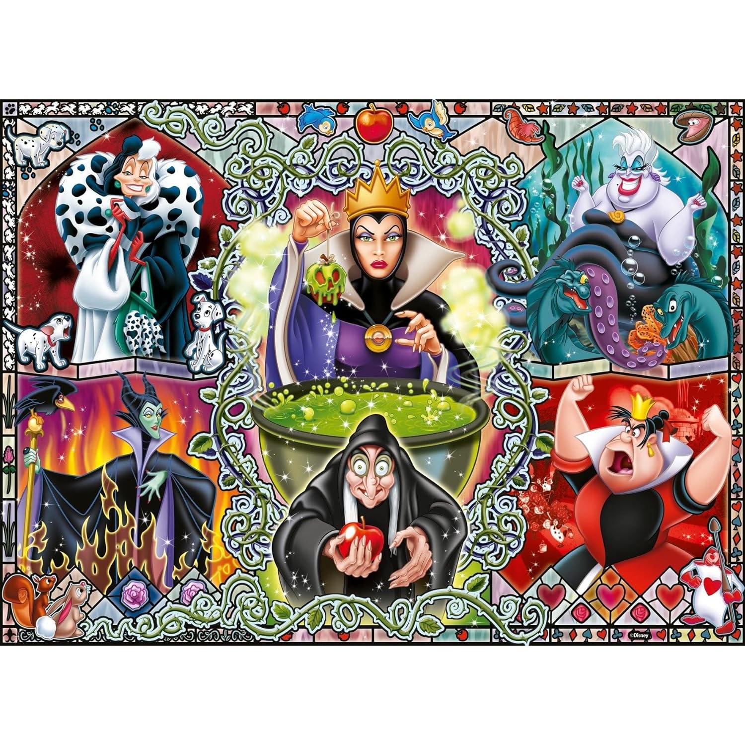 Rompecabezas Ravensburger 1000 Piezas Disney Villanos 70x50cm