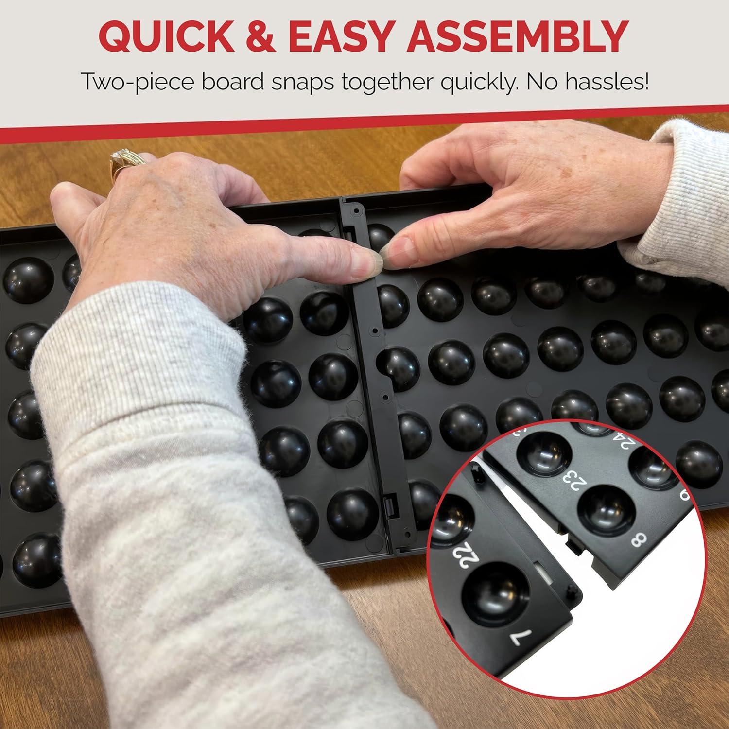 Juego de Bingo MR CHIPS con Jaula de Acero y 300 Fichas