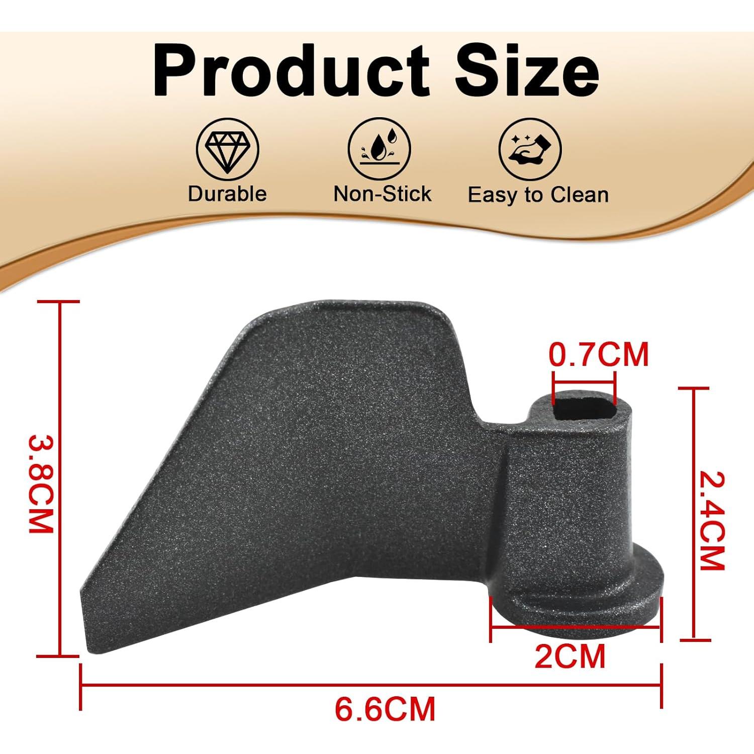 Paleta de Amasar MARRTEUM 2 Pcs Acero Inoxidable Antiadherente