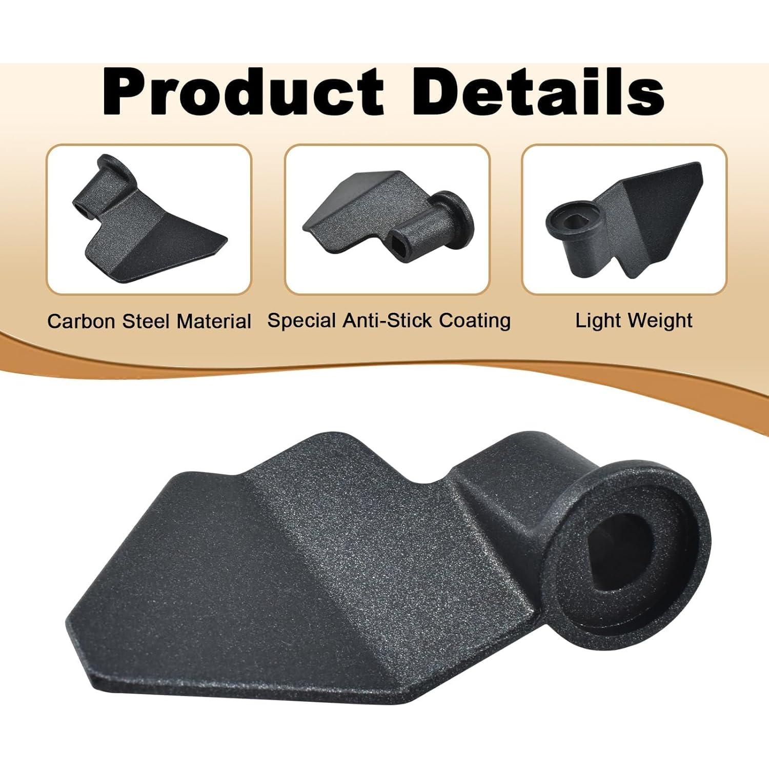 Paleta de Amasar MARRTEUM 2 Pcs Acero Inoxidable Antiadherente