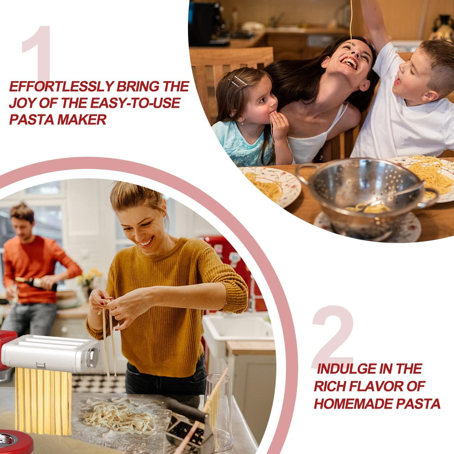 Accesorio para hacer pasta 3 en 1 NEWSETS para KitchenAid