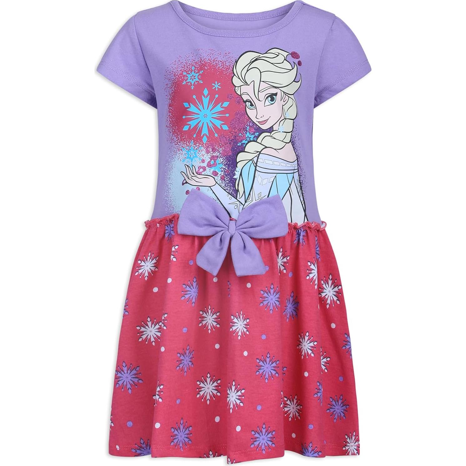 Vestidos de Elsa Frozen para Niñas 2T - Pack de 2