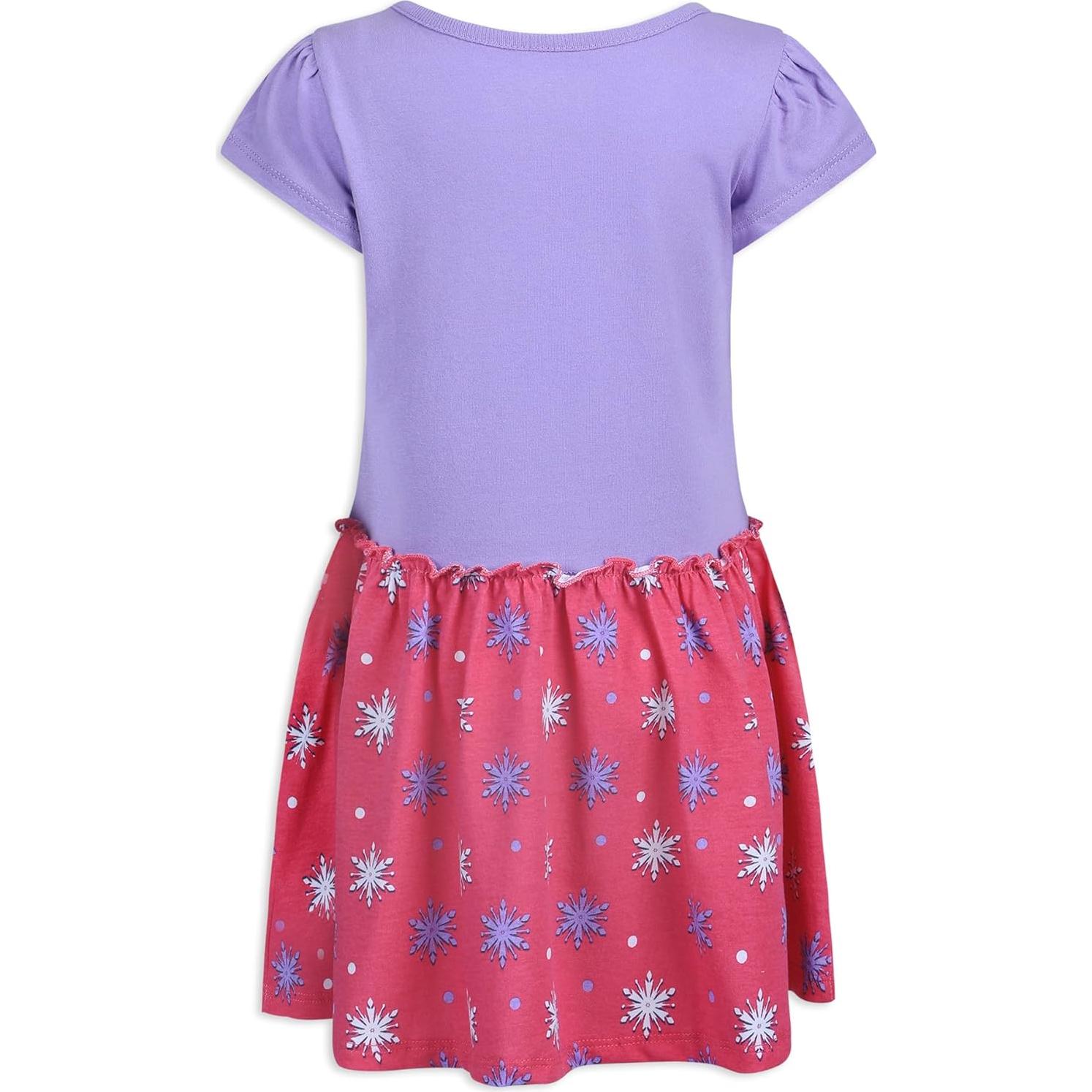 Vestidos de Elsa Frozen para Niñas 2T - Pack de 2