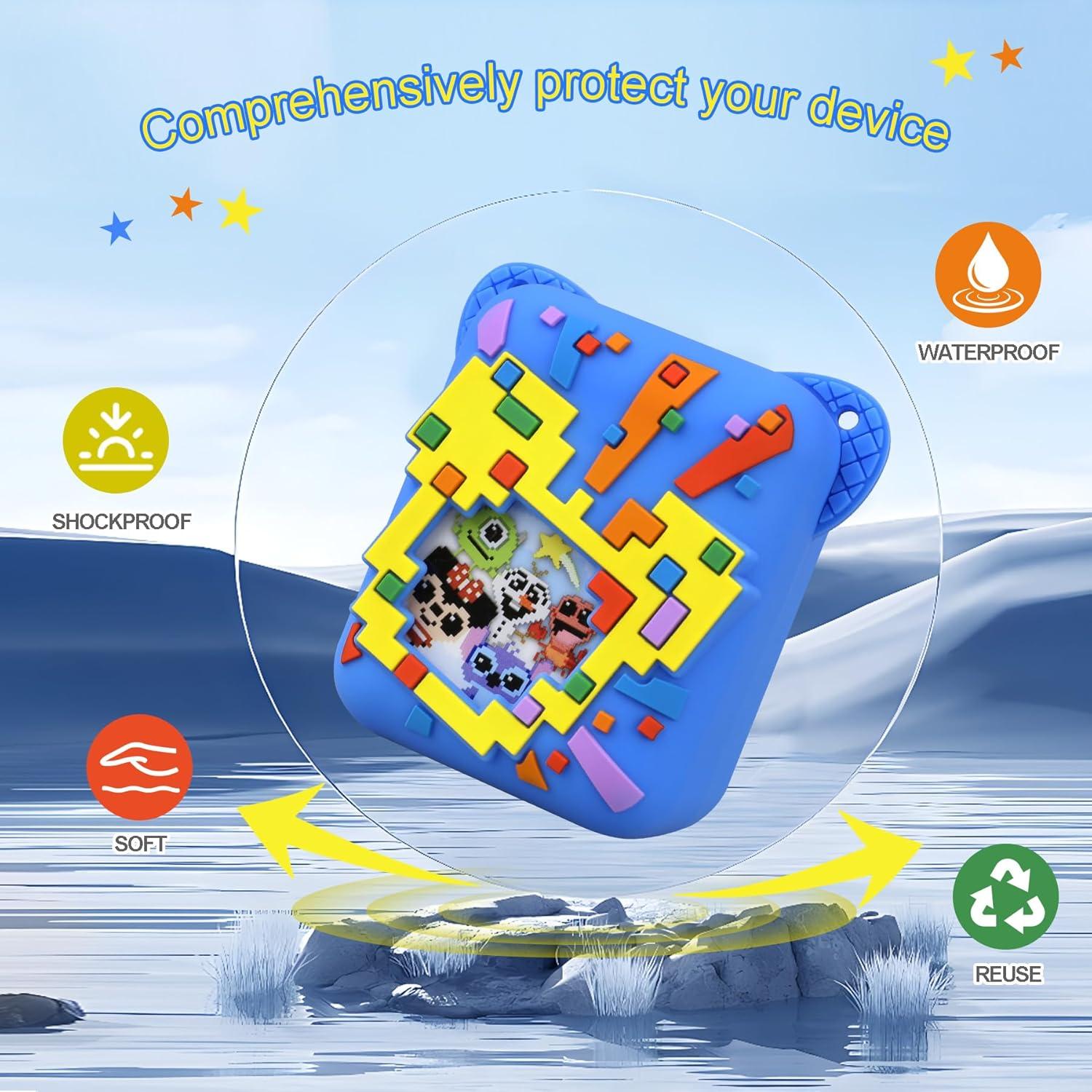 Funda de Silicona Suave Supmay para Bitzee de Disney - Azul