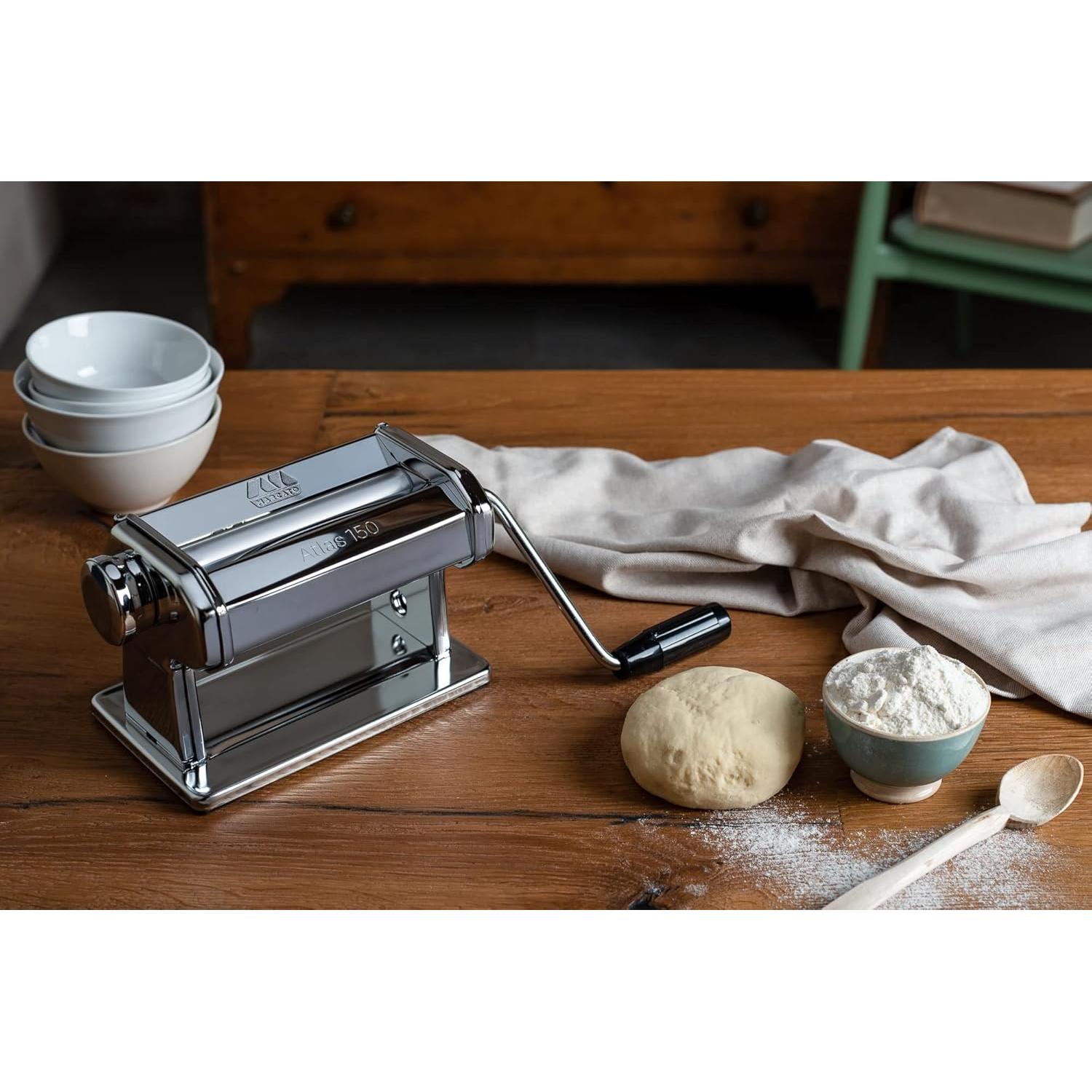 Rodillo de Pasta Marcato 8340 150mm Manual Plata