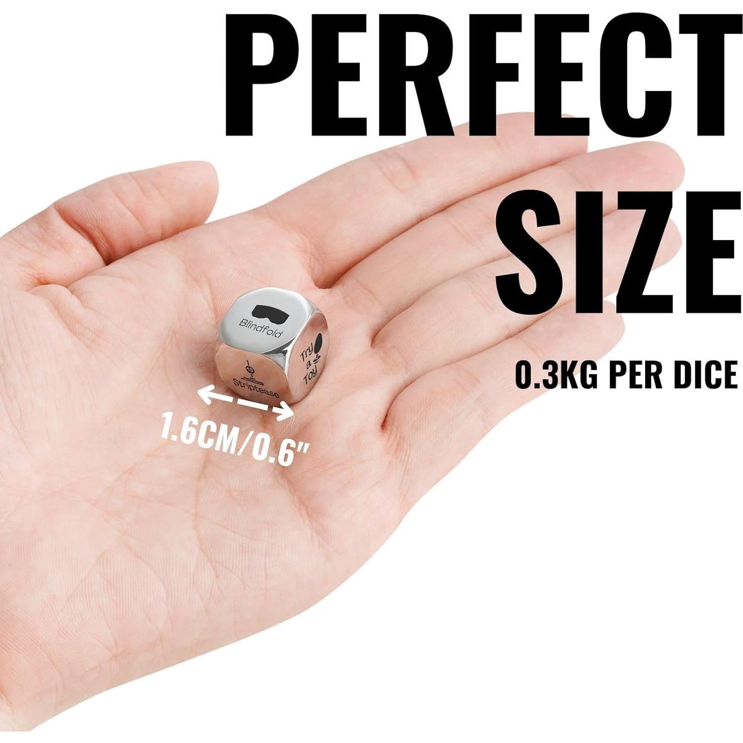 Dados de Decisión INNObeta 6 Piezas para Citas Divertidas