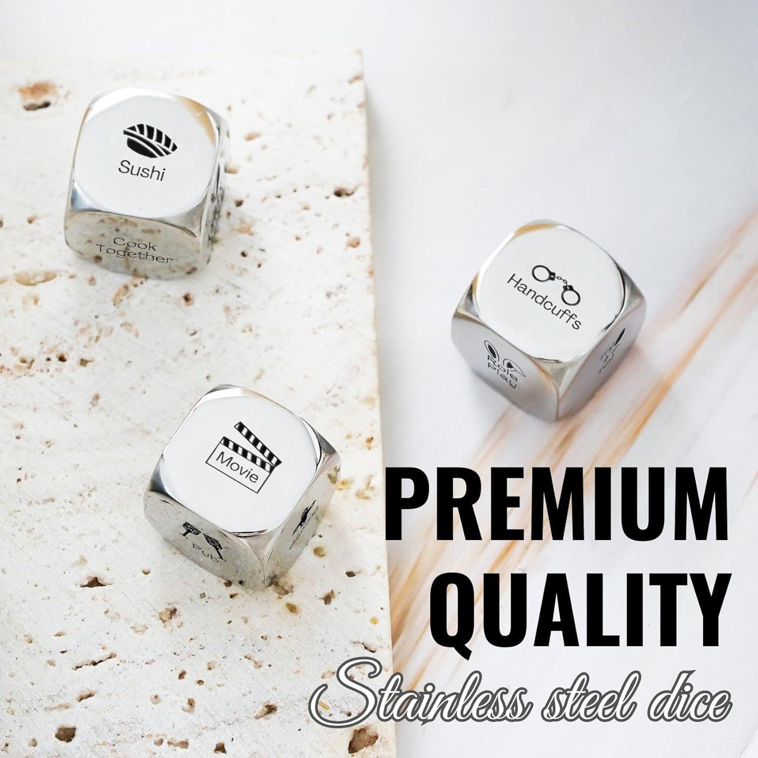 Dados de Decisión INNObeta 6 Piezas para Citas Divertidas