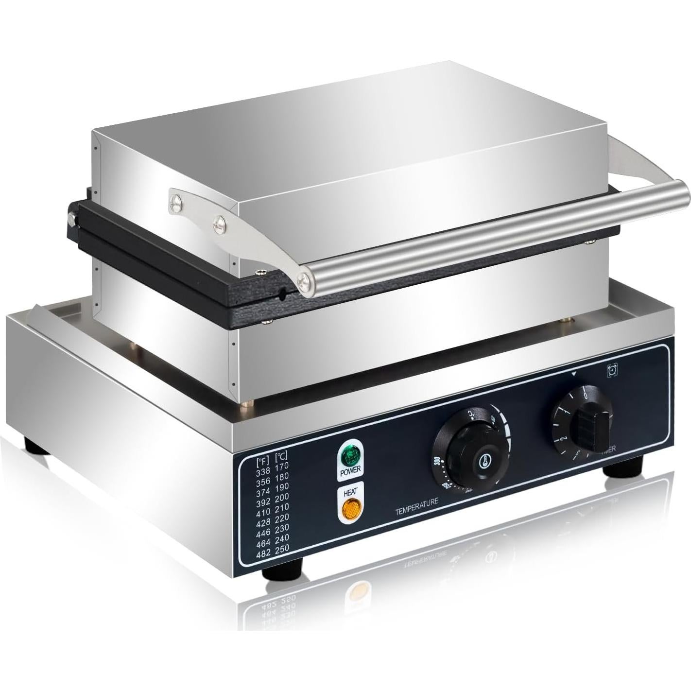 Máquina de Waffles de Perro AEYDJXMER 1600W 6 Rebanadas