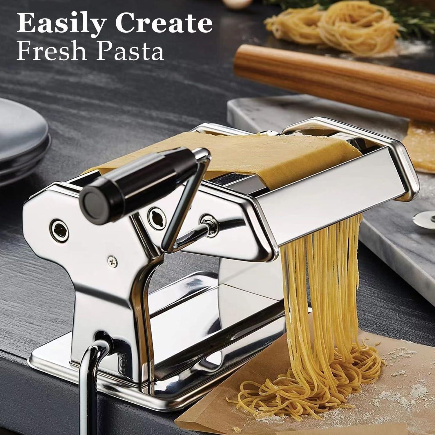 Máquina de Pasta AIDOIT Manual 9 Grosor Acero Inoxidable