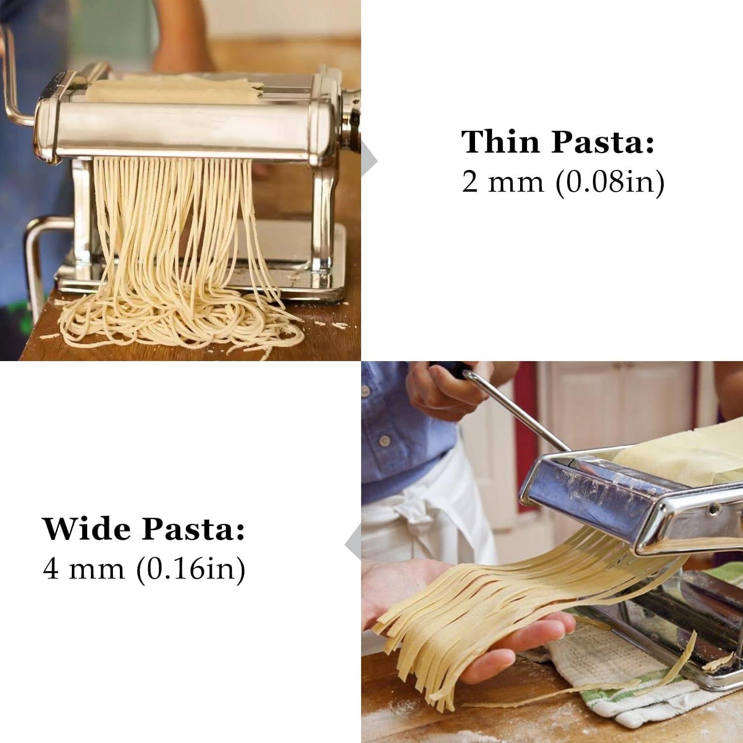 Máquina de Pasta AIDOIT Manual 9 Grosor Acero Inoxidable