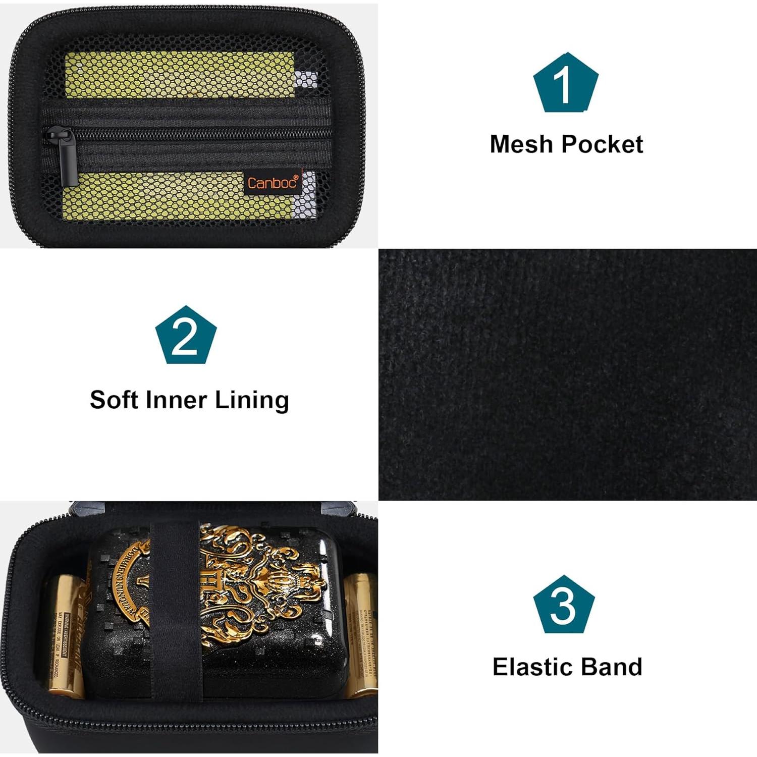 Funda Canboc Negra para Mascota Digital Bitzee Disney