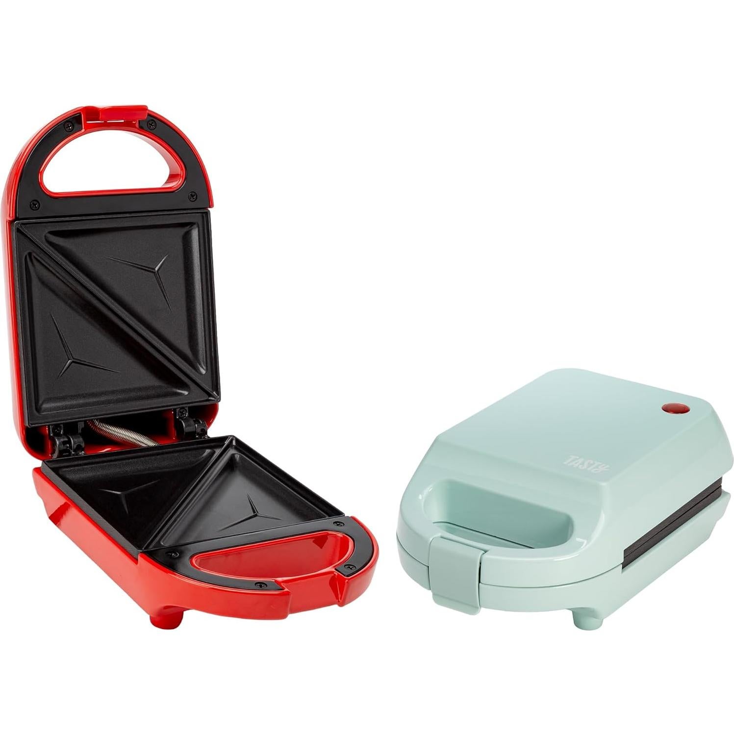 Mini Sandwich Maker Tasty Aqua 600W Antiadherente