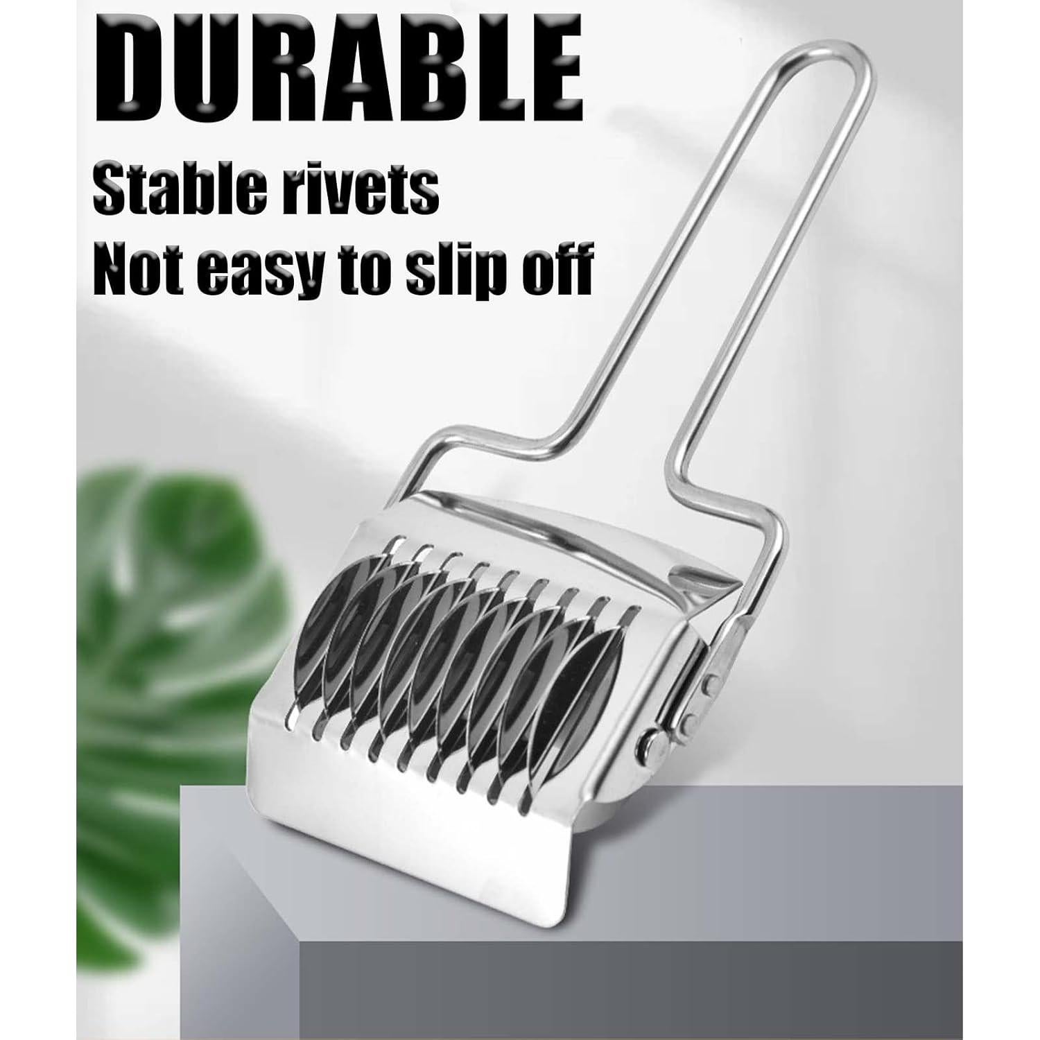 Cortador de Fideos Manual LiXiongBao Acero Inoxidable 9 Discos