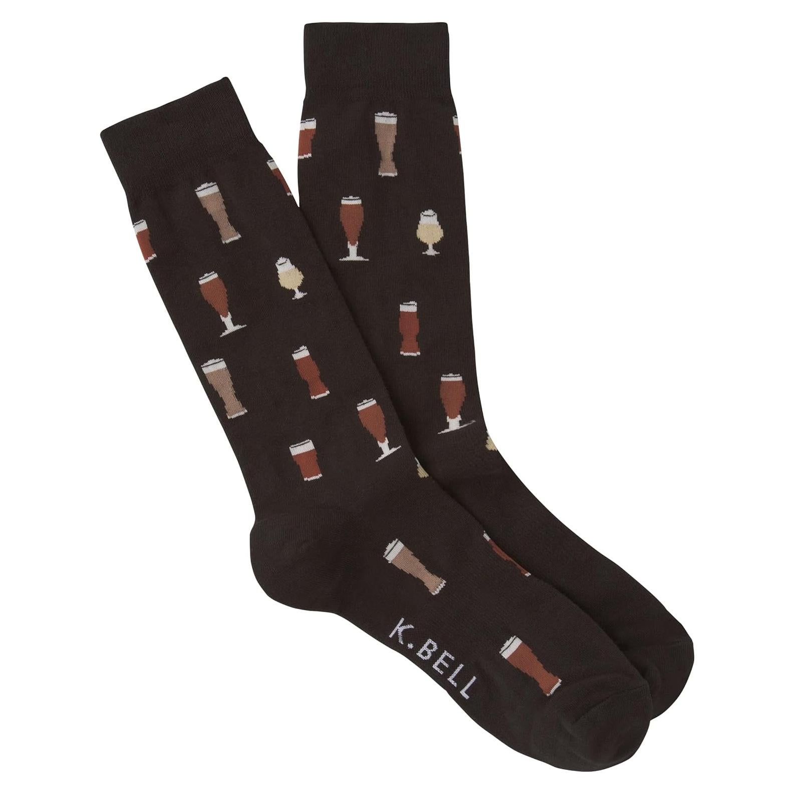 Calcetines Divertidos de Comida K. Bell - 1 Par Hombre