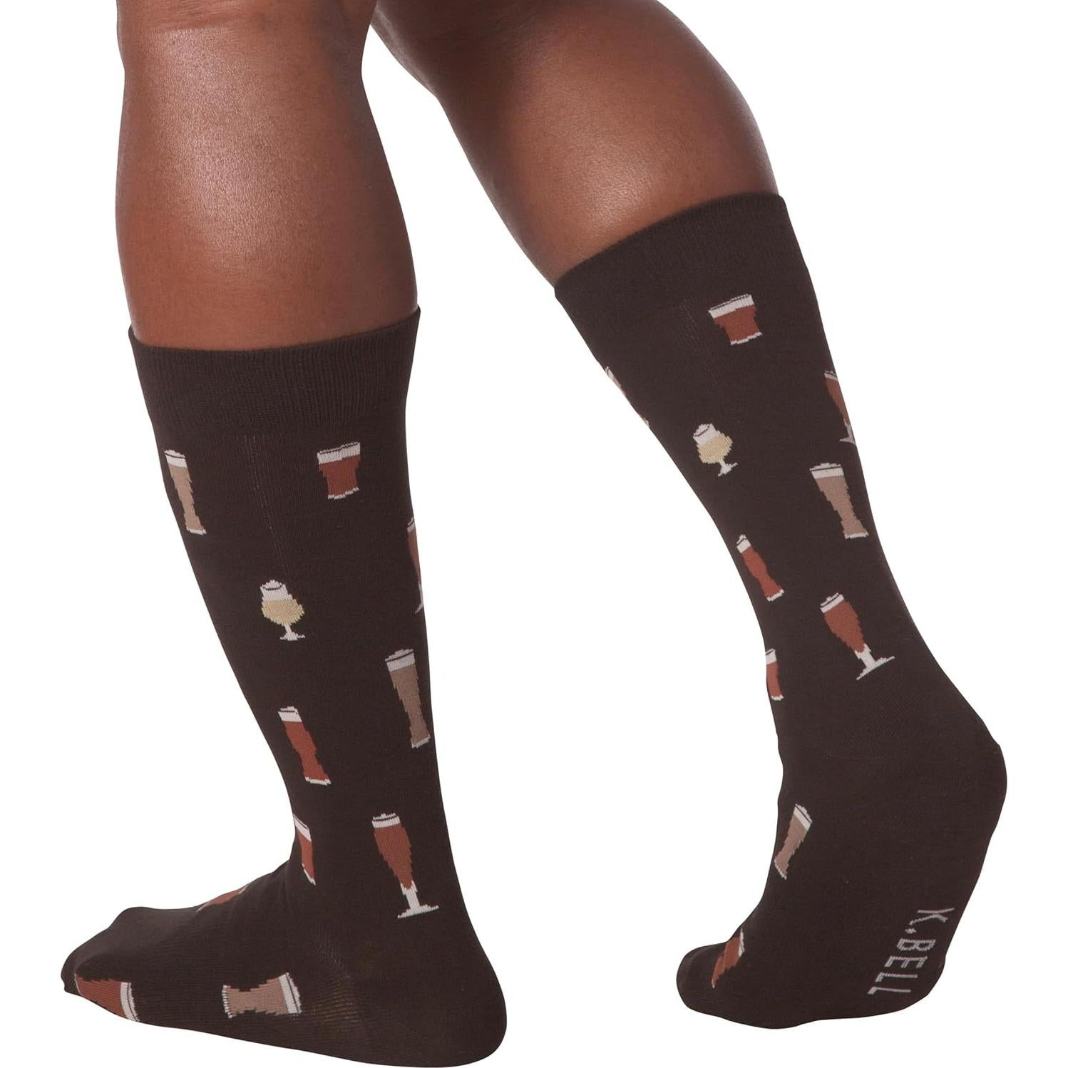 Calcetines Divertidos de Comida K. Bell - 1 Par Hombre