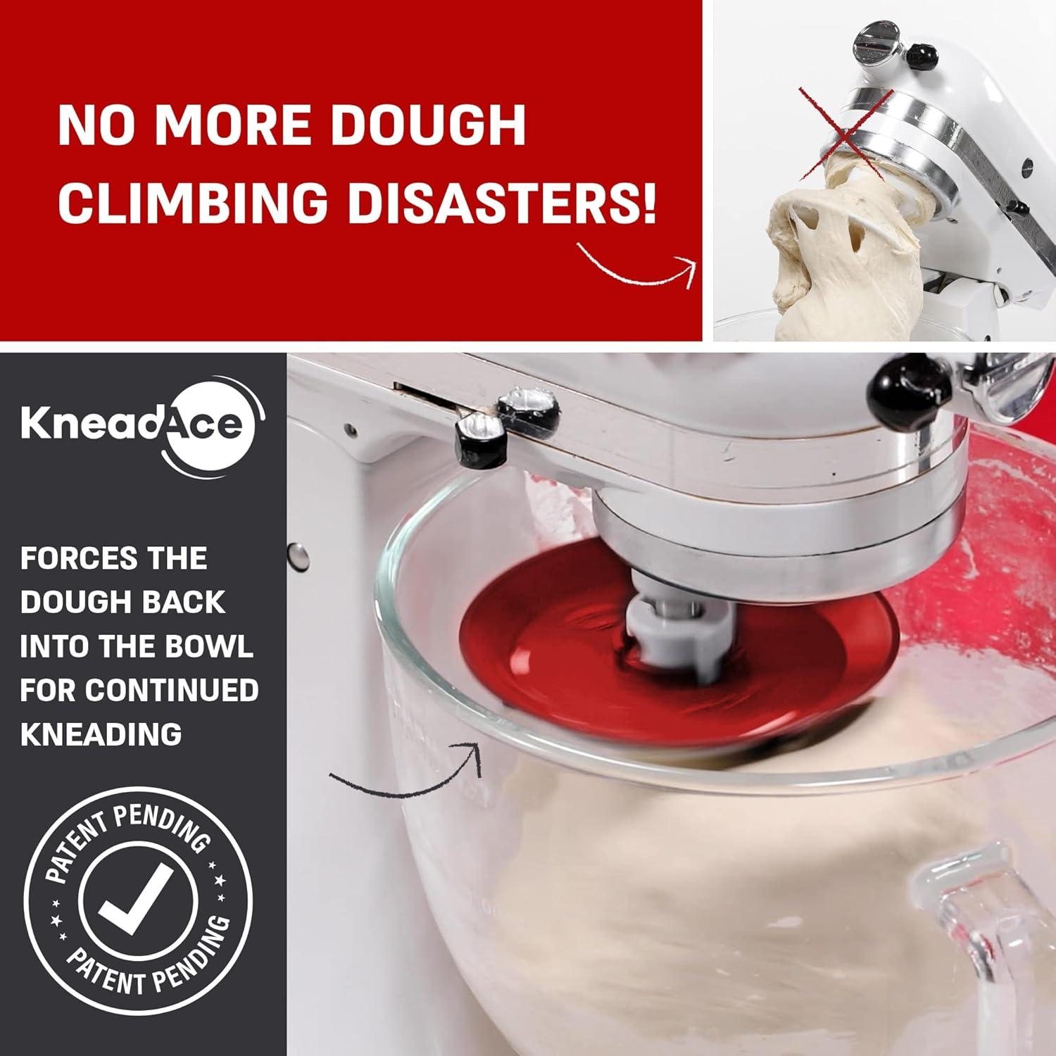 Protector de Gancho para Masa KitchenAid - Rojo