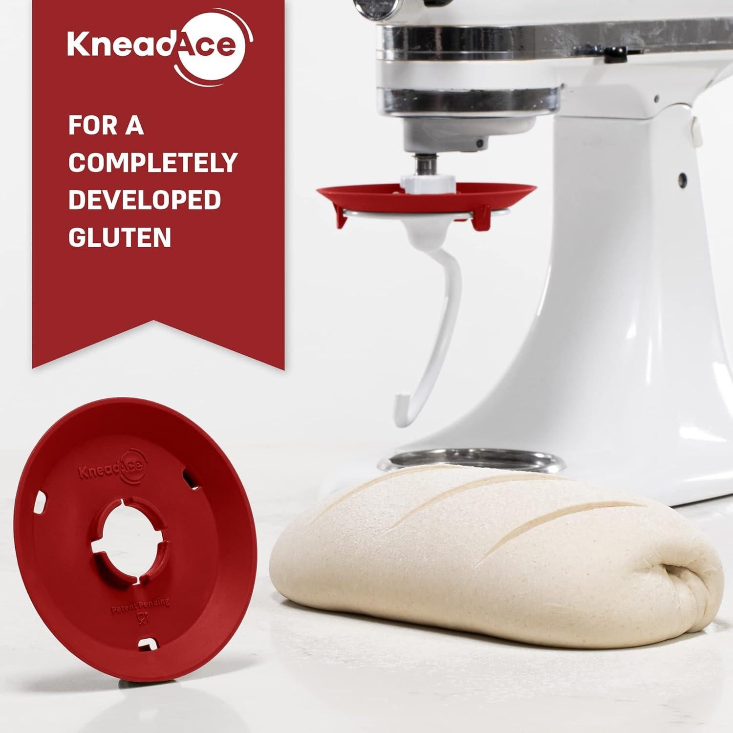 Protector de Gancho para Masa KitchenAid - Rojo