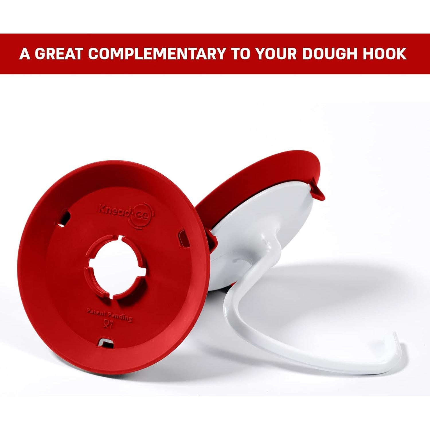 Protector de Gancho para Masa KitchenAid - Rojo