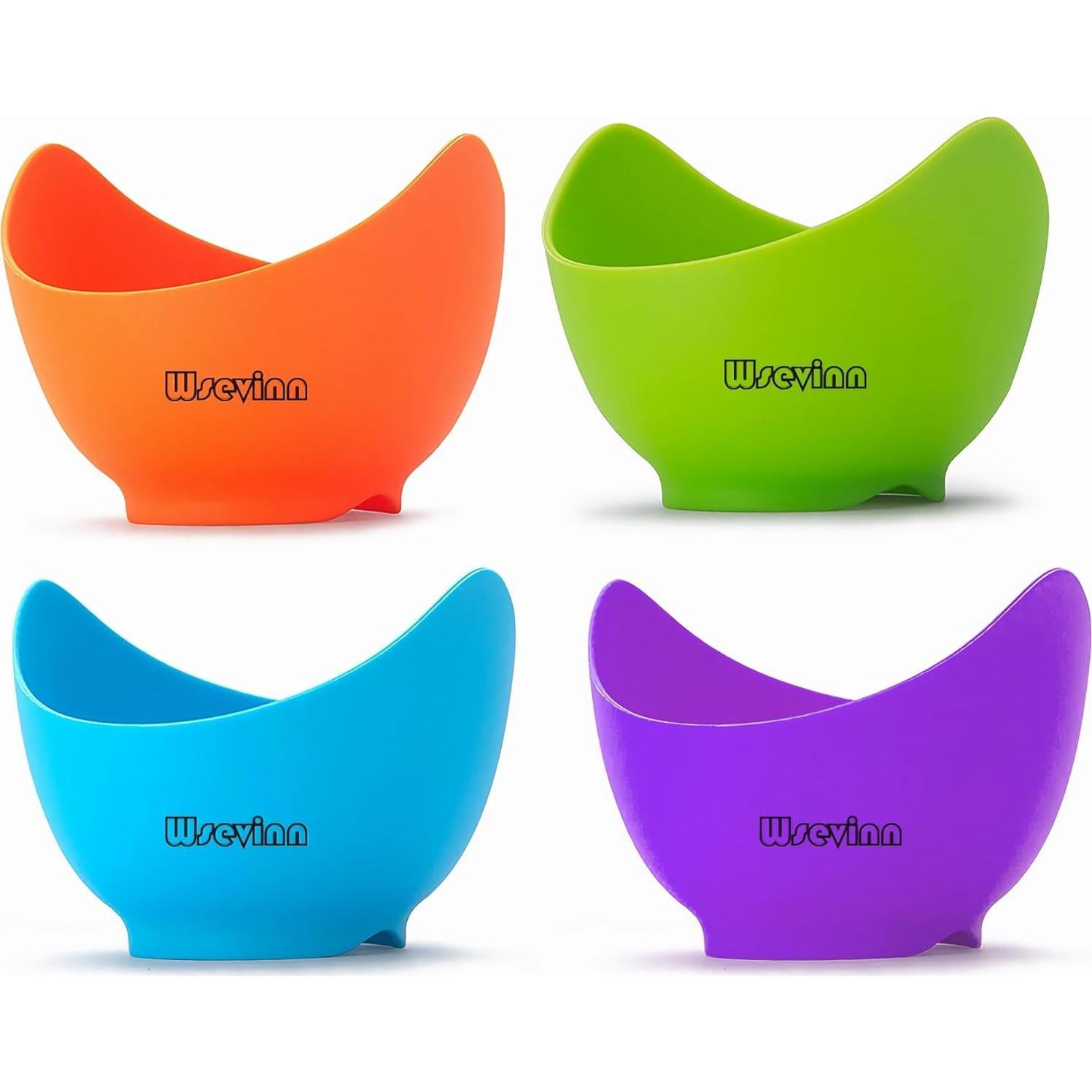 Cocinador de Huevos Escalfados Wsevinn - 4 Tazas Silicona