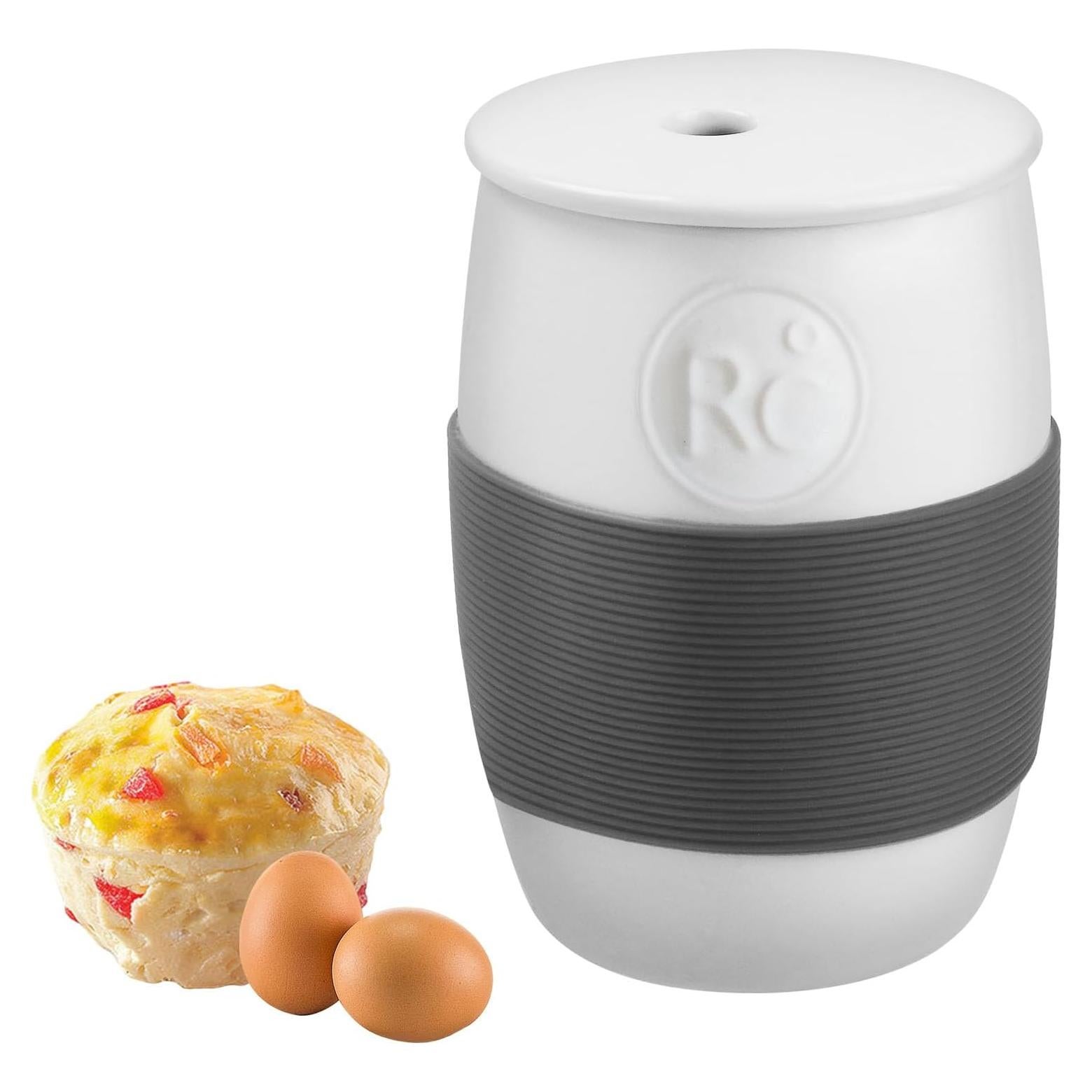 Cocinero de Huevos Cerámica 1529 para Microondas 4 Huevos