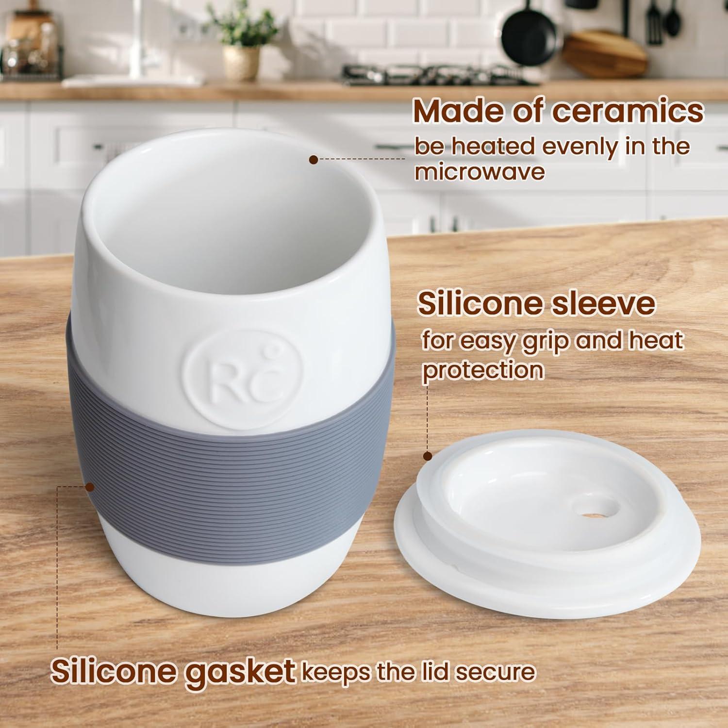 Cocinero de Huevos Cerámica 1529 para Microondas 4 Huevos