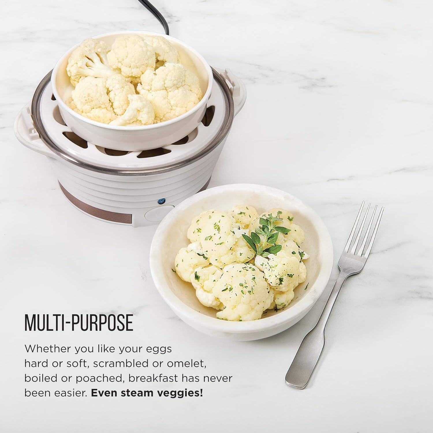 Cocinero de Huevos Chefman Eléctrico 12 Huevos Libre BPA