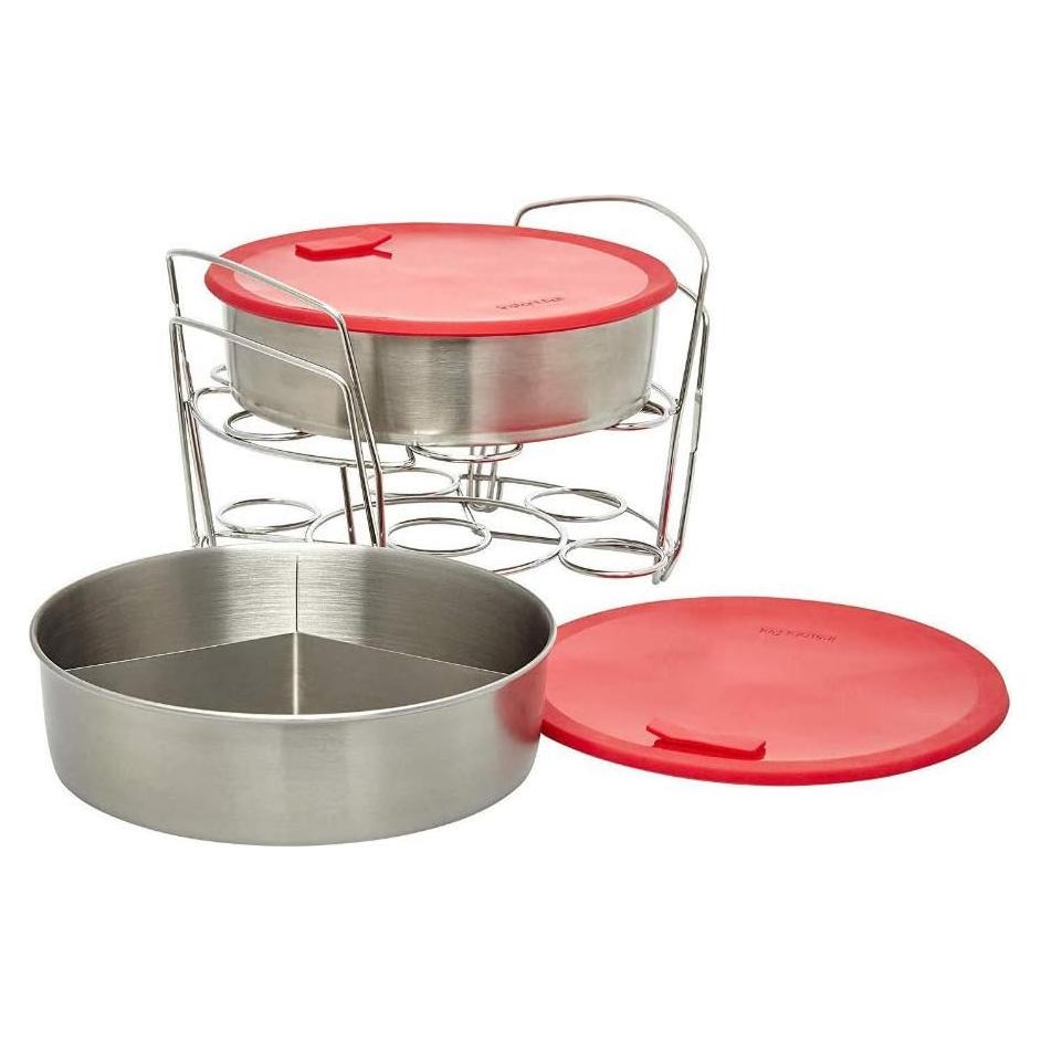 Juego de Cocina 8 Piezas Instant Pot Rojo Compatible 6-8 Qt