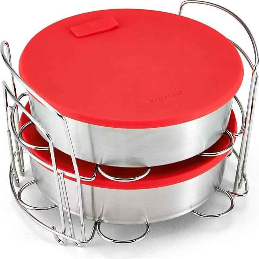 Juego de Cocina 8 Piezas Instant Pot Rojo Compatible 6-8 Qt