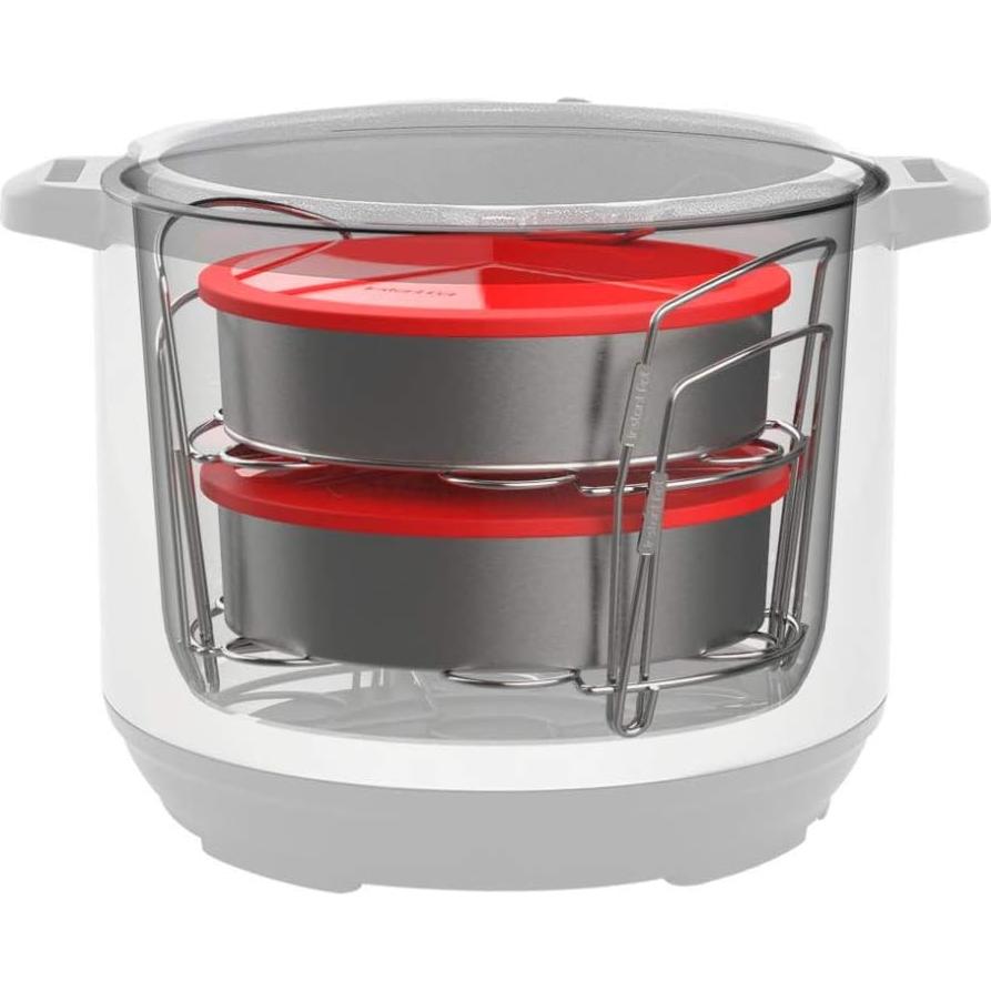Juego de Cocina 8 Piezas Instant Pot Rojo Compatible 6-8 Qt