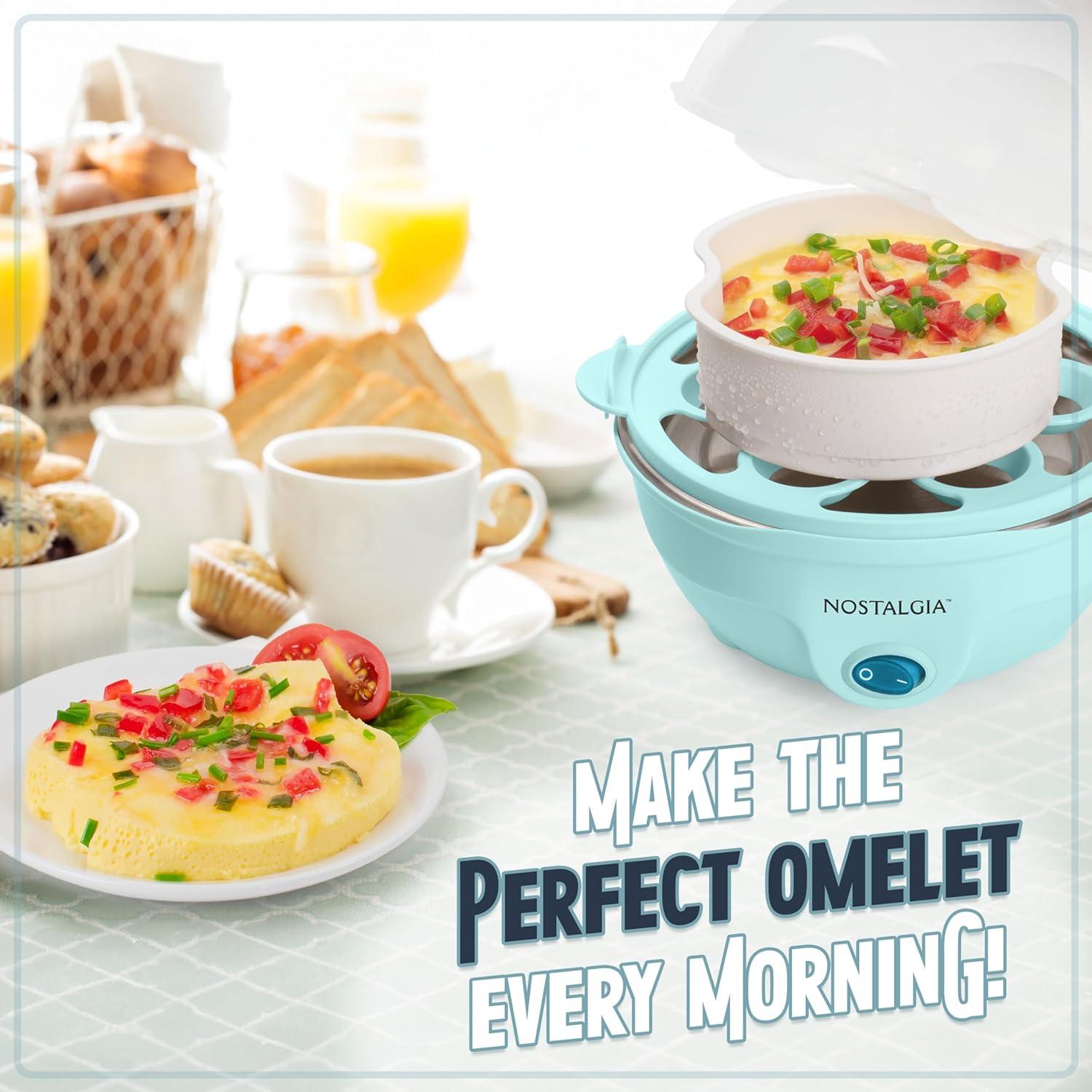 Cocinador de Huevos Nostalgia EC7AQ 7 Huevos Aqua