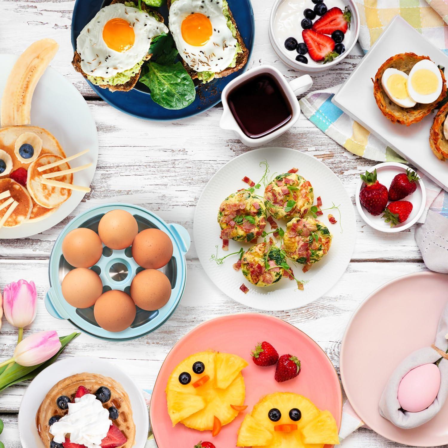 Cocinador de Huevos Nostalgia EC7AQ 7 Huevos Aqua