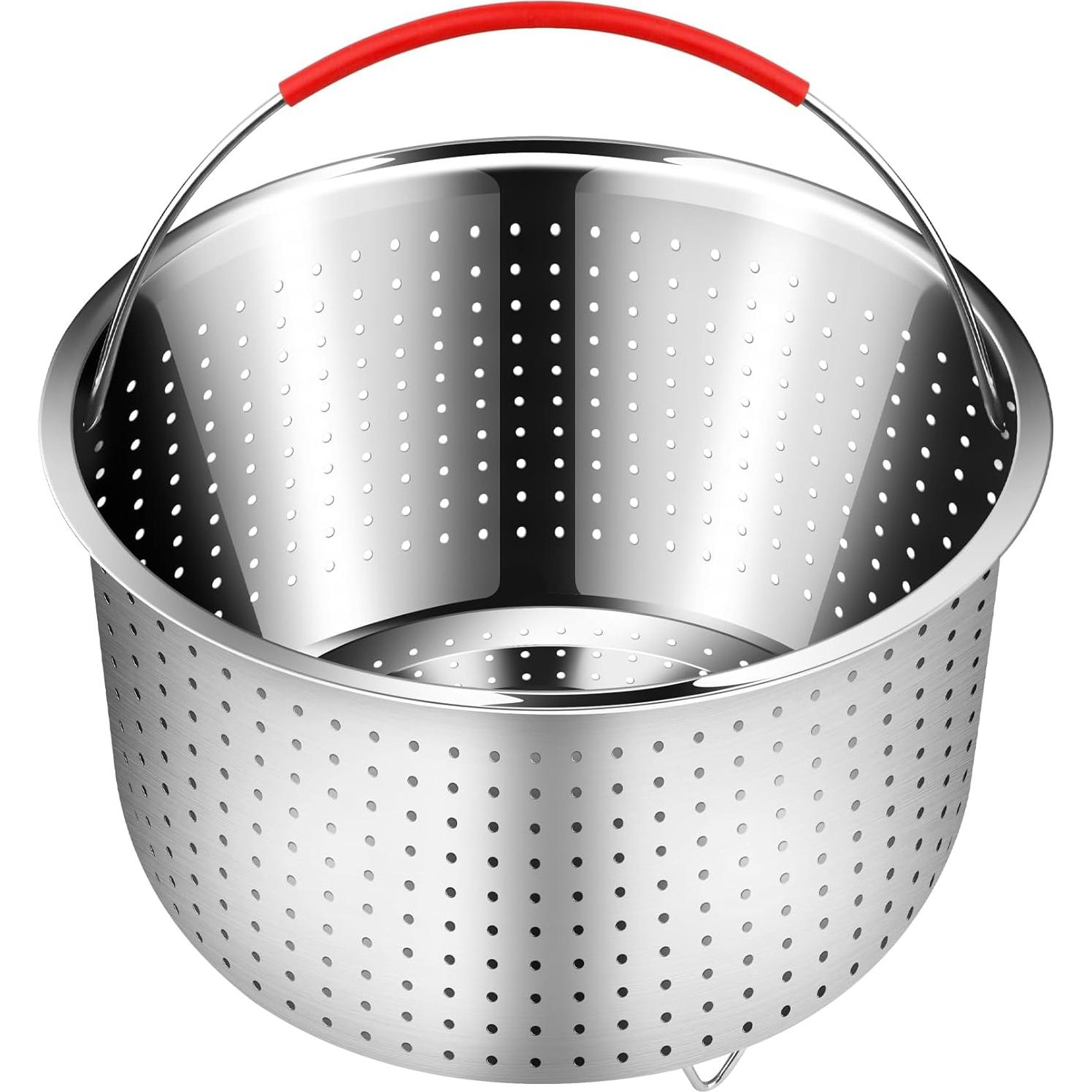 Cesta de Vapor REDANT 6 Qt Acero Inoxidable para Cocinar