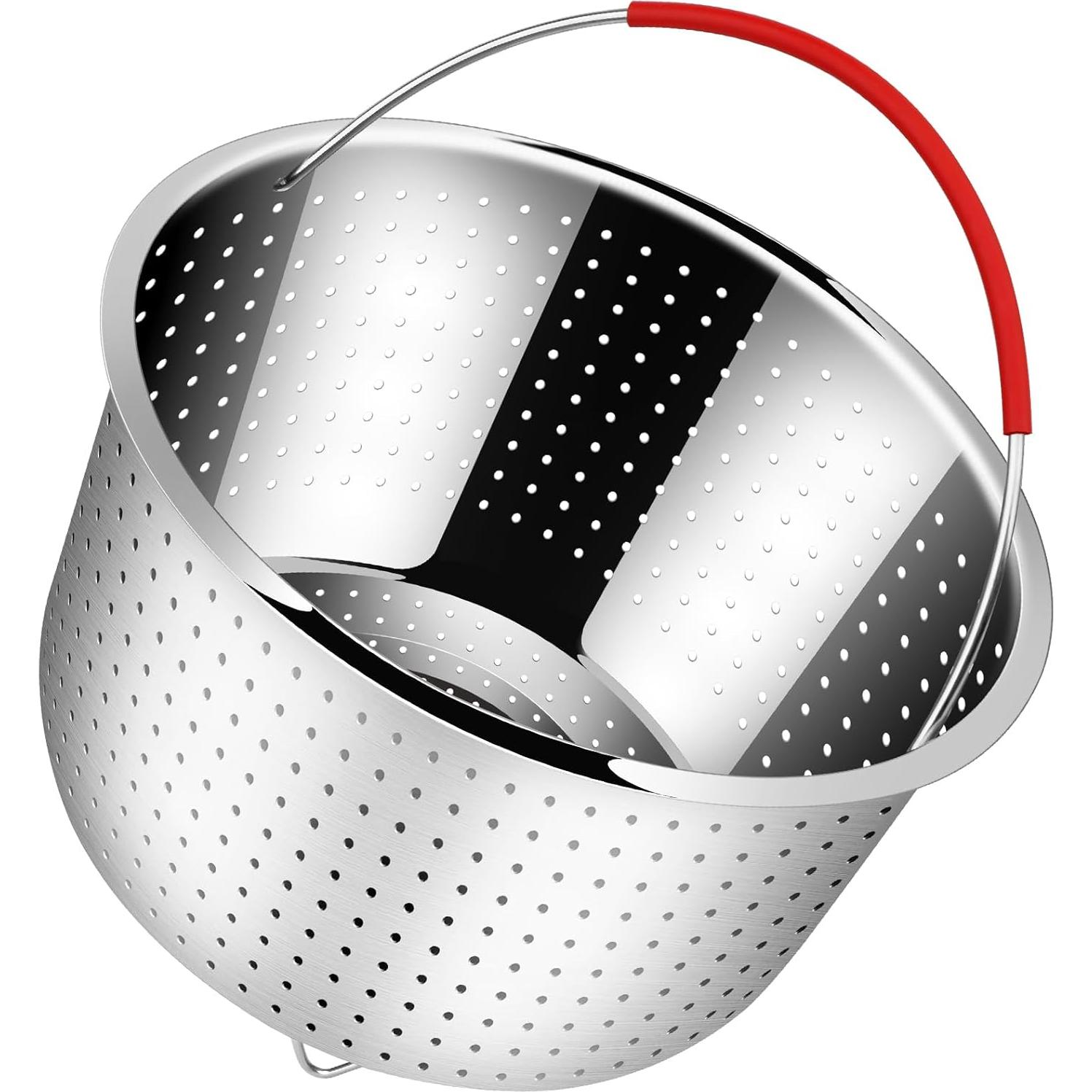 Cesta de Vapor REDANT 6 Qt Acero Inoxidable para Cocinar