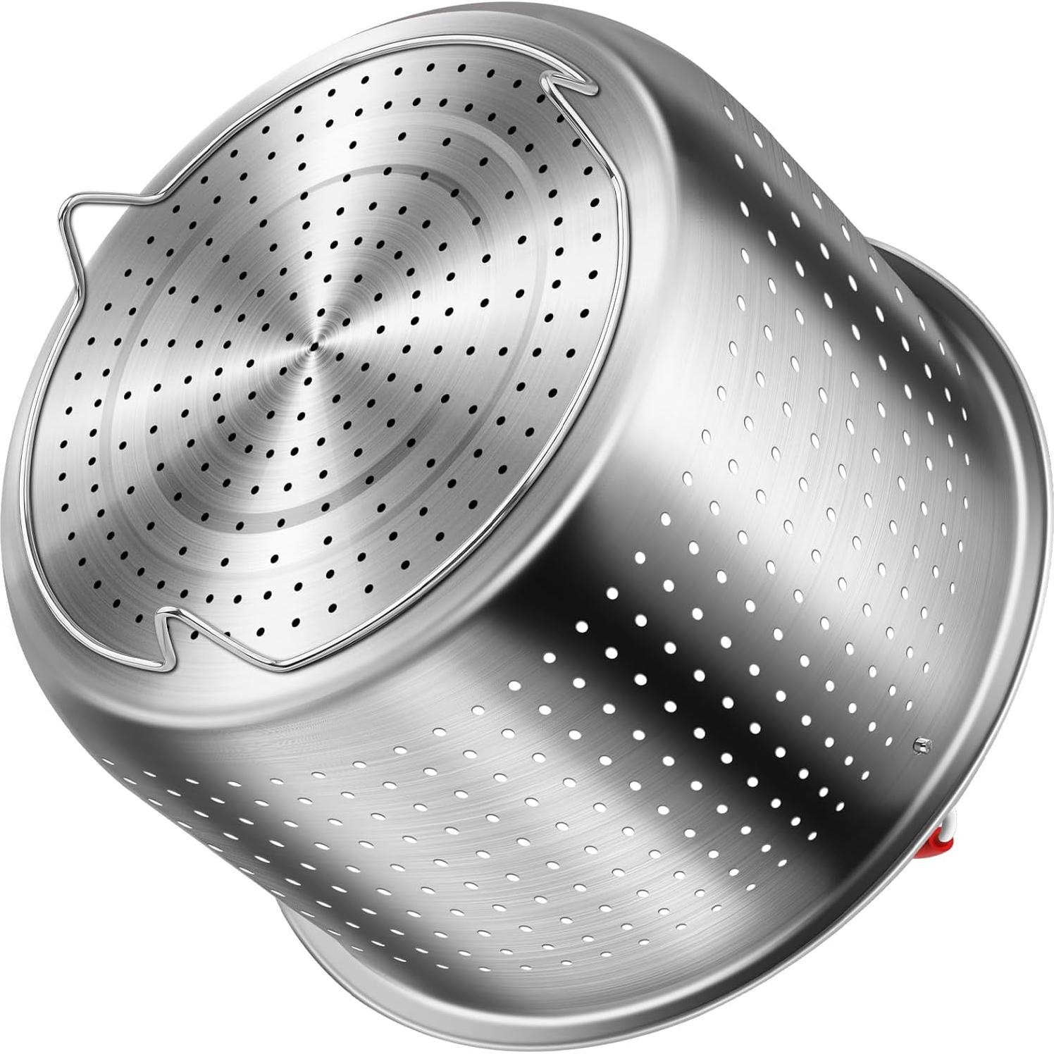 Cesta de Vapor REDANT 6 Qt Acero Inoxidable para Cocinar