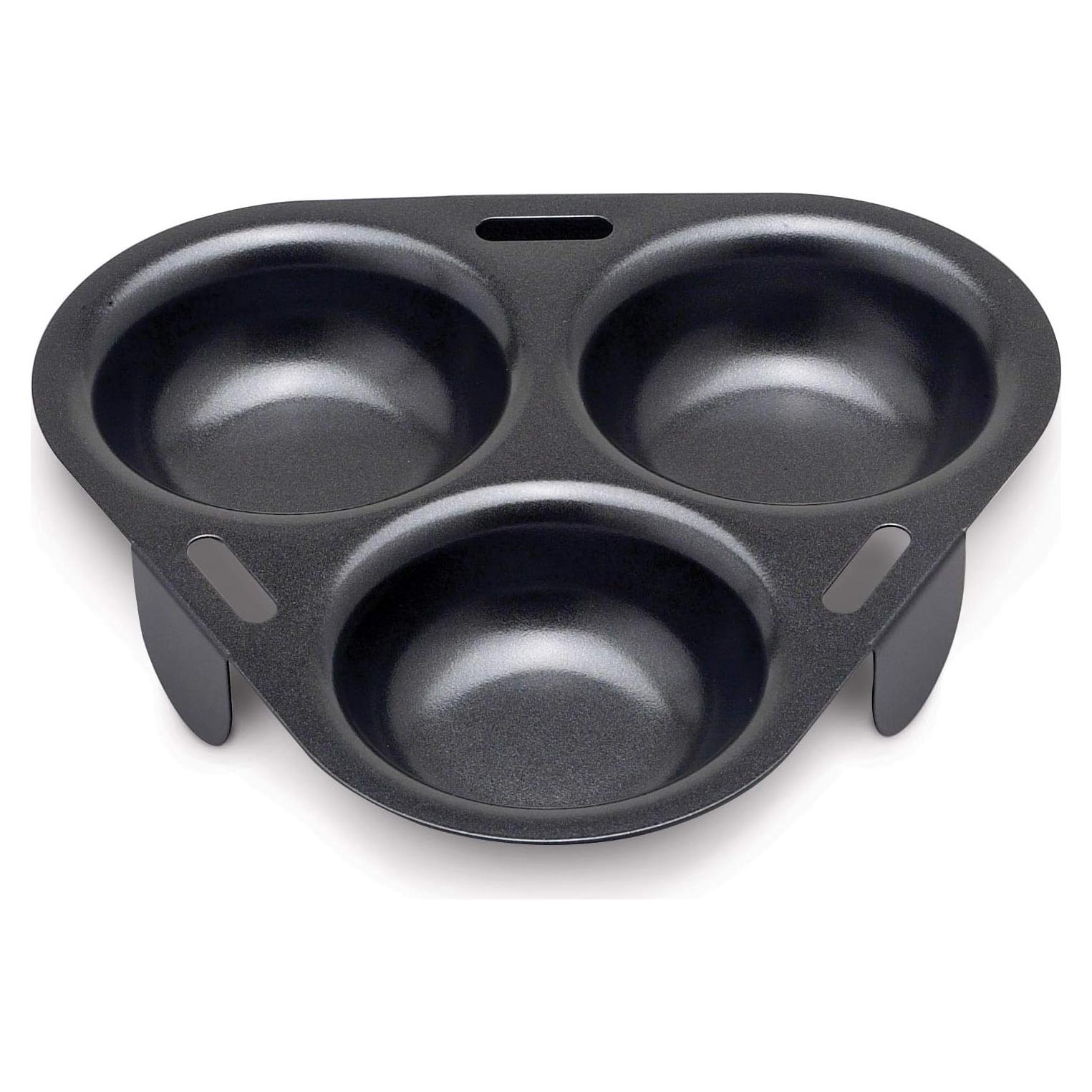 Pochar Huevos HIC Kitchen 3 Huevos Antiadherente 15 cm