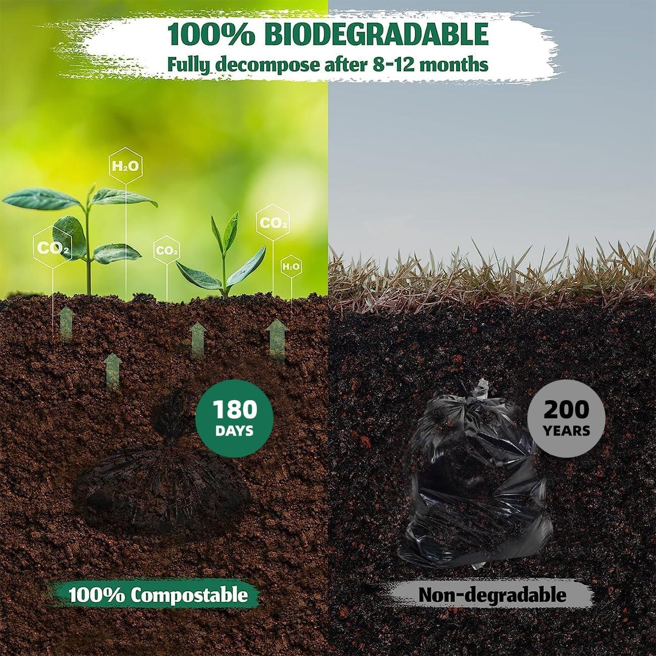 Bolsas de Inodoro Portátiles TYI 20 Pzas 30 Litros Biodegradables