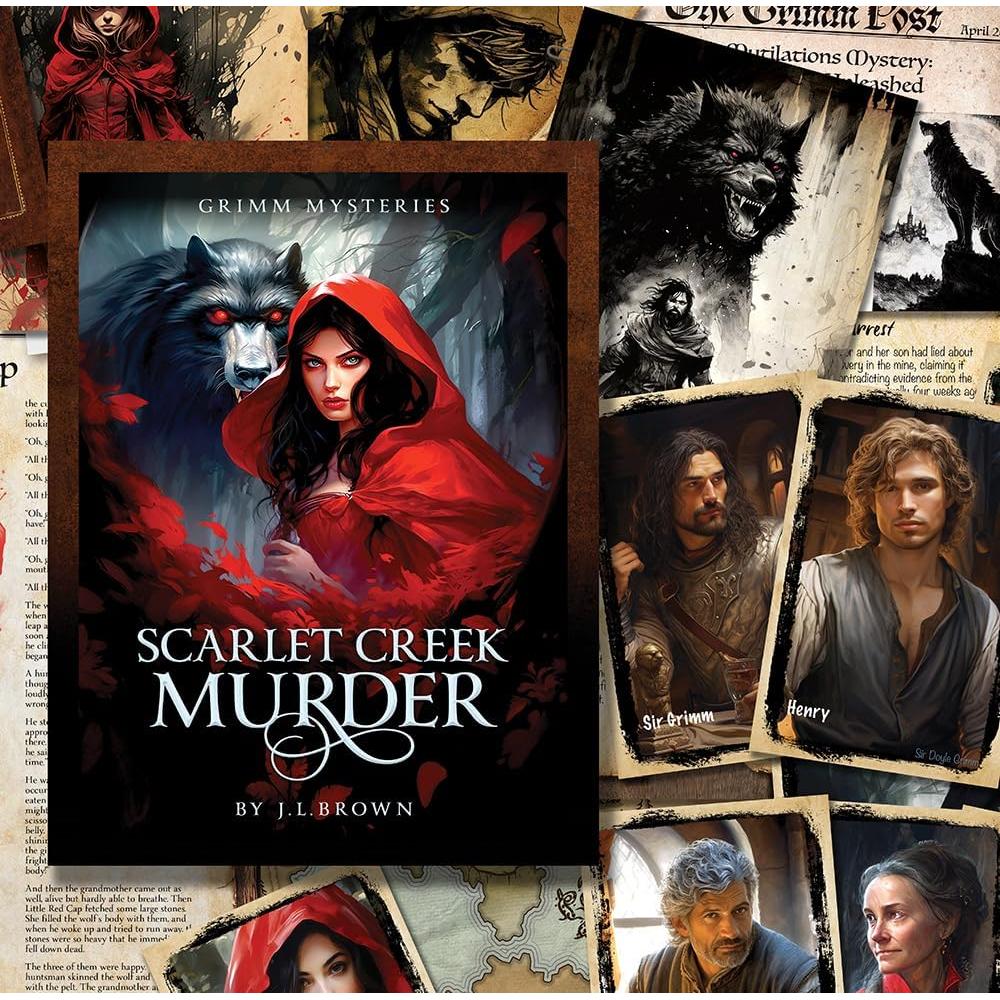 Misterios Grimm: Asesinato en Scarlet Creek | Juego de Misterio