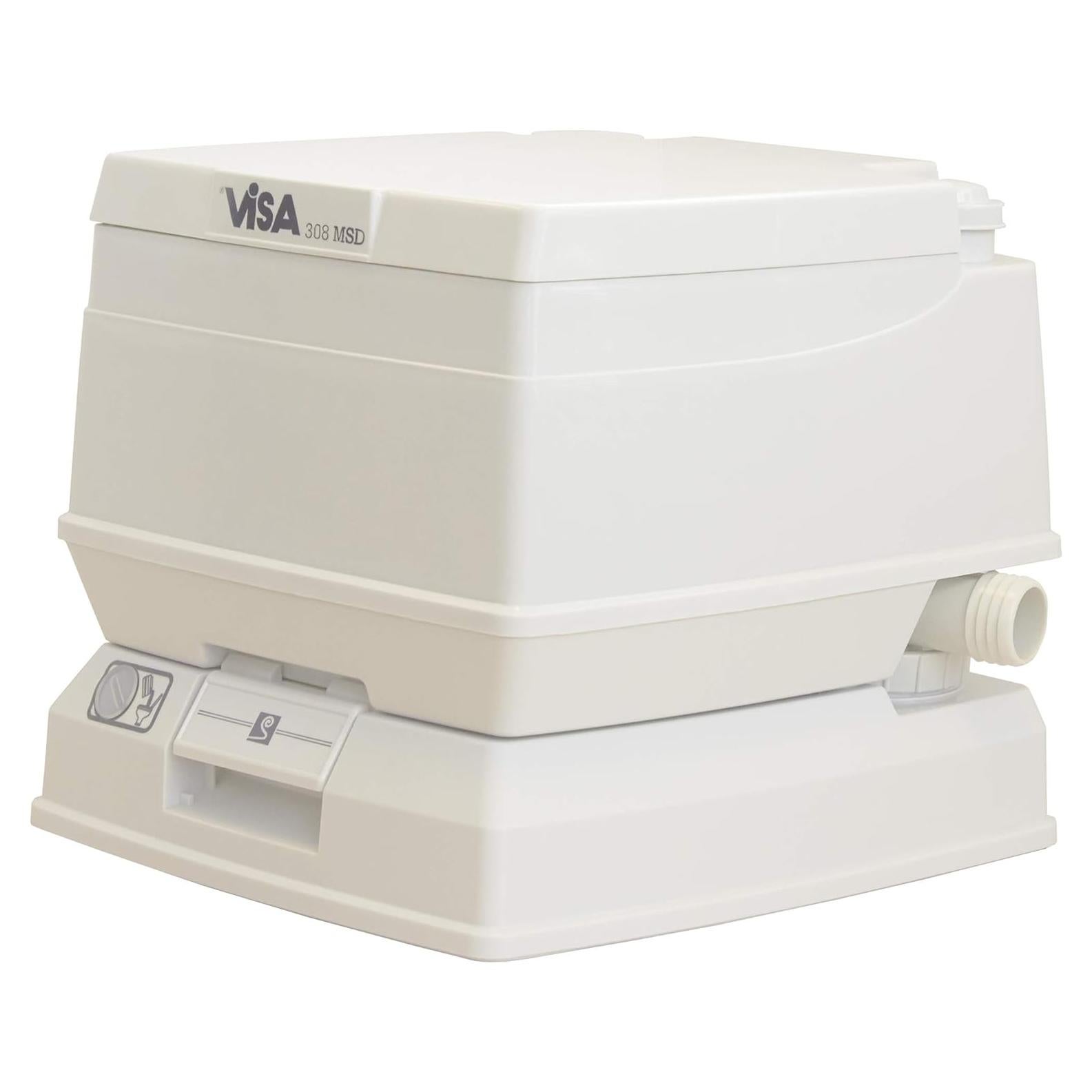 Inodoro Portátil Dock Edge DEF308 8 Litros Gris