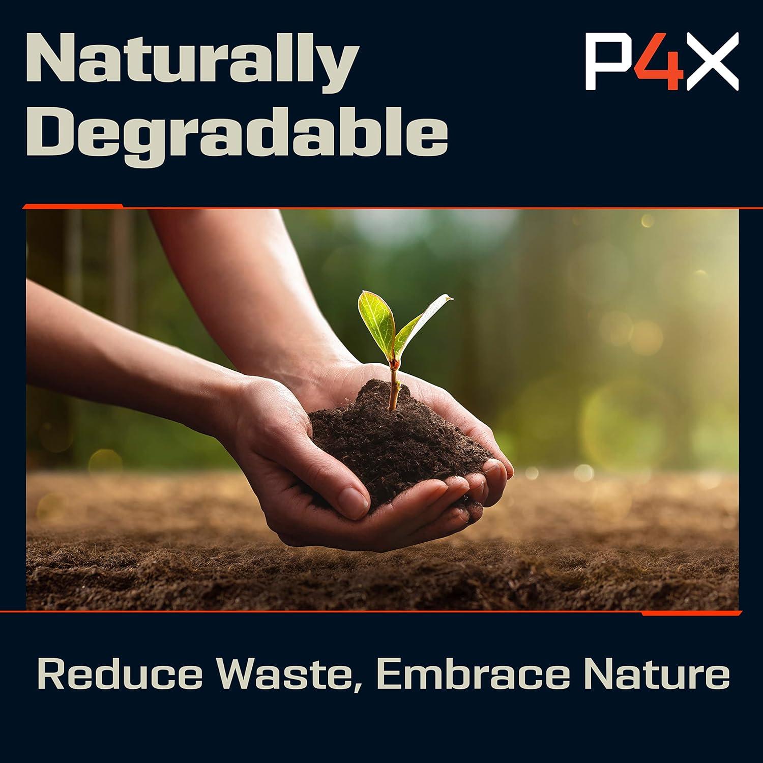 Toallas Comprimidas de Bambú PREPARED4X - Paquete de 250