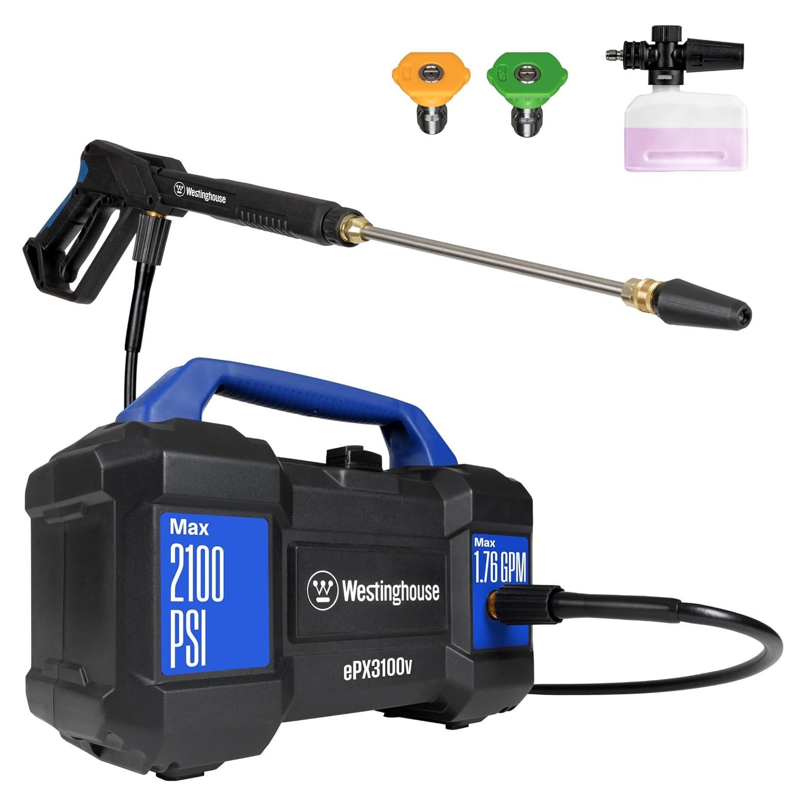 Limpiadora a Presión Eléctrica Westinghouse ePX3100v 2100 PSI