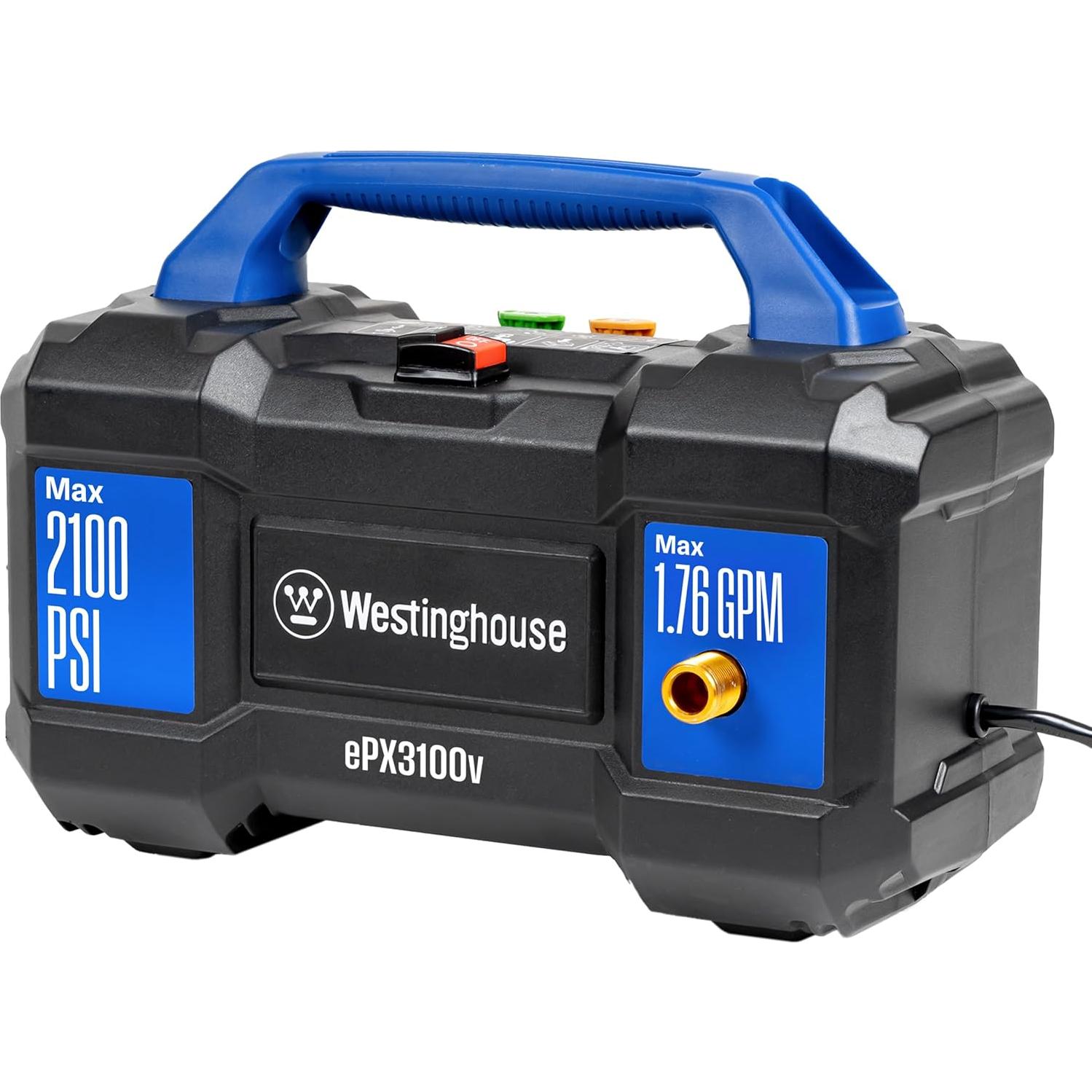 Limpiadora a Presión Eléctrica Westinghouse ePX3100v 2100 PSI